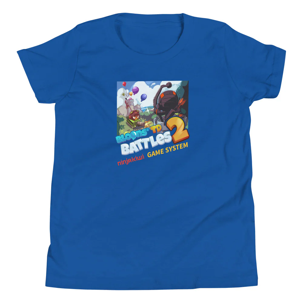 Battles 2 - Ninja Kiwi Game System Shirt (Youth) - Image 10