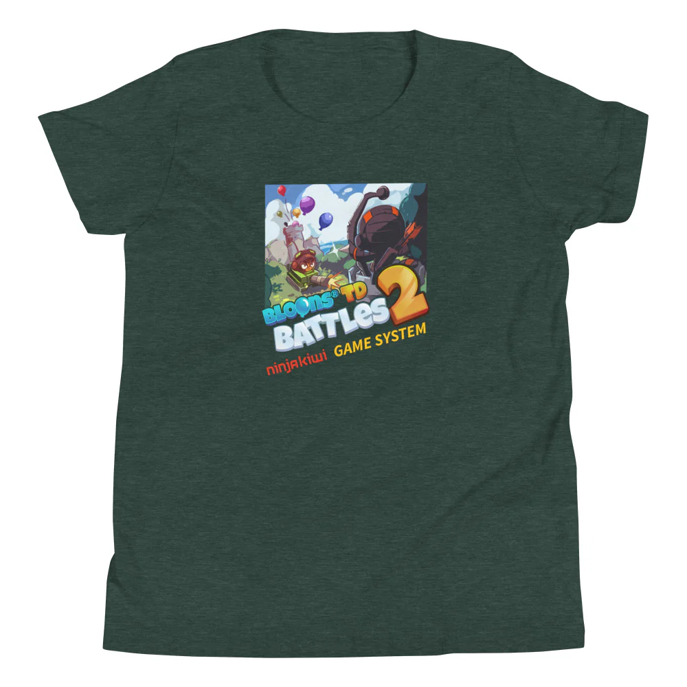 Battles 2 - Ninja Kiwi Game System Shirt (Youth) - Image 12