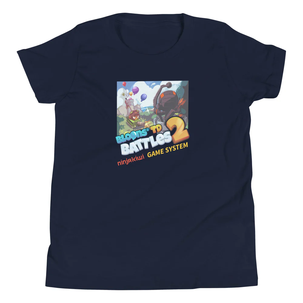 Battles 2 - Ninja Kiwi Game System Shirt (Youth) - Image 7