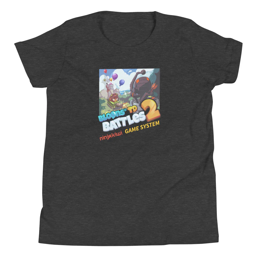 Battles 2 - Ninja Kiwi Game System Shirt (Youth) - Image 9