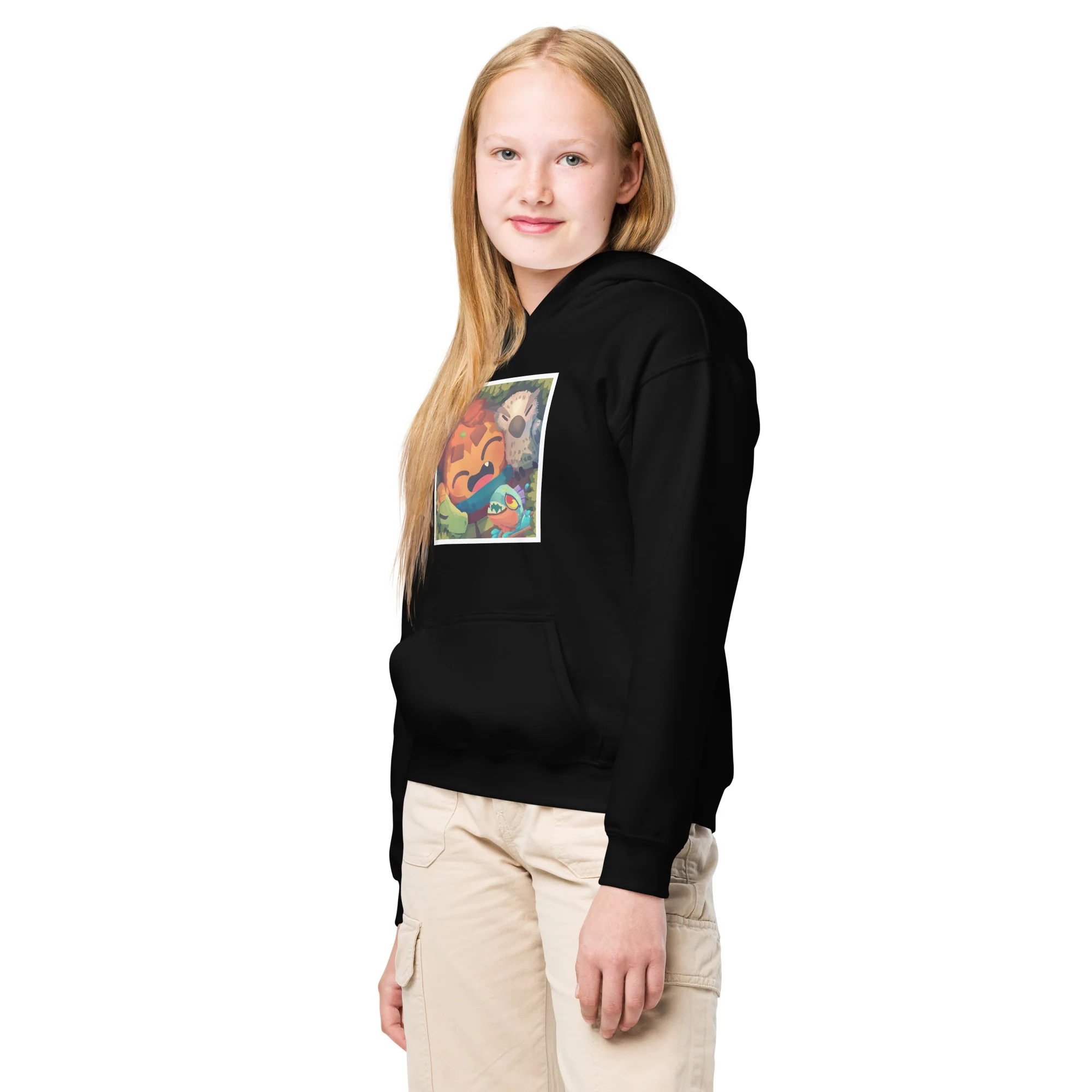 Beast Handler Cuddles Heavy Blend Hoodie (Youth) - Image 5