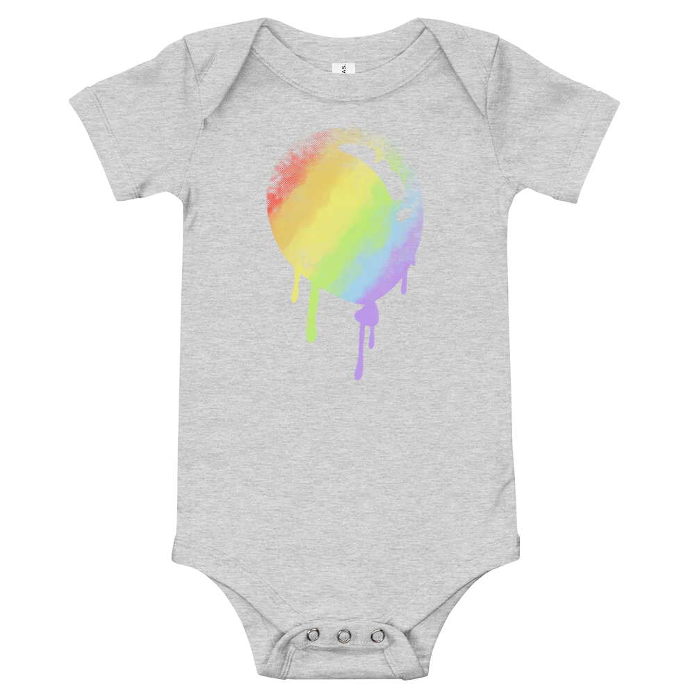 Bloon Spray Paint Baby Bodysuit - Image 4