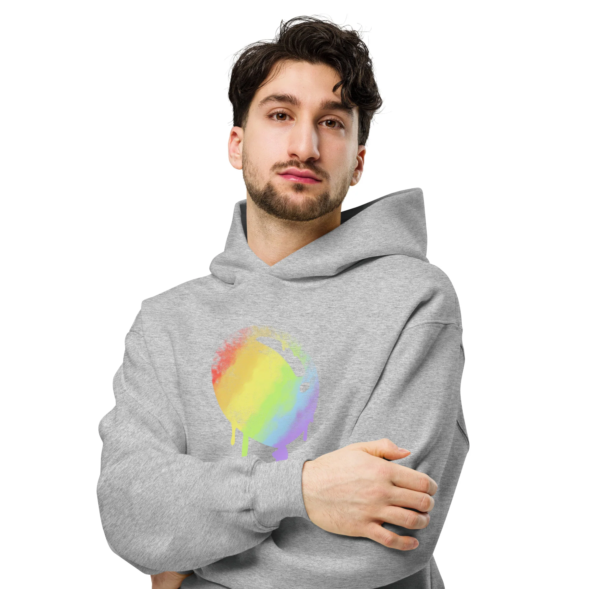 Bloon Spray Paint Premium Oversized Hoodie (Unisex) - Image 7