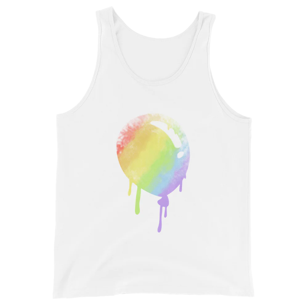 Bloon Spray Paint Tank Top (Unisex) - Image 7