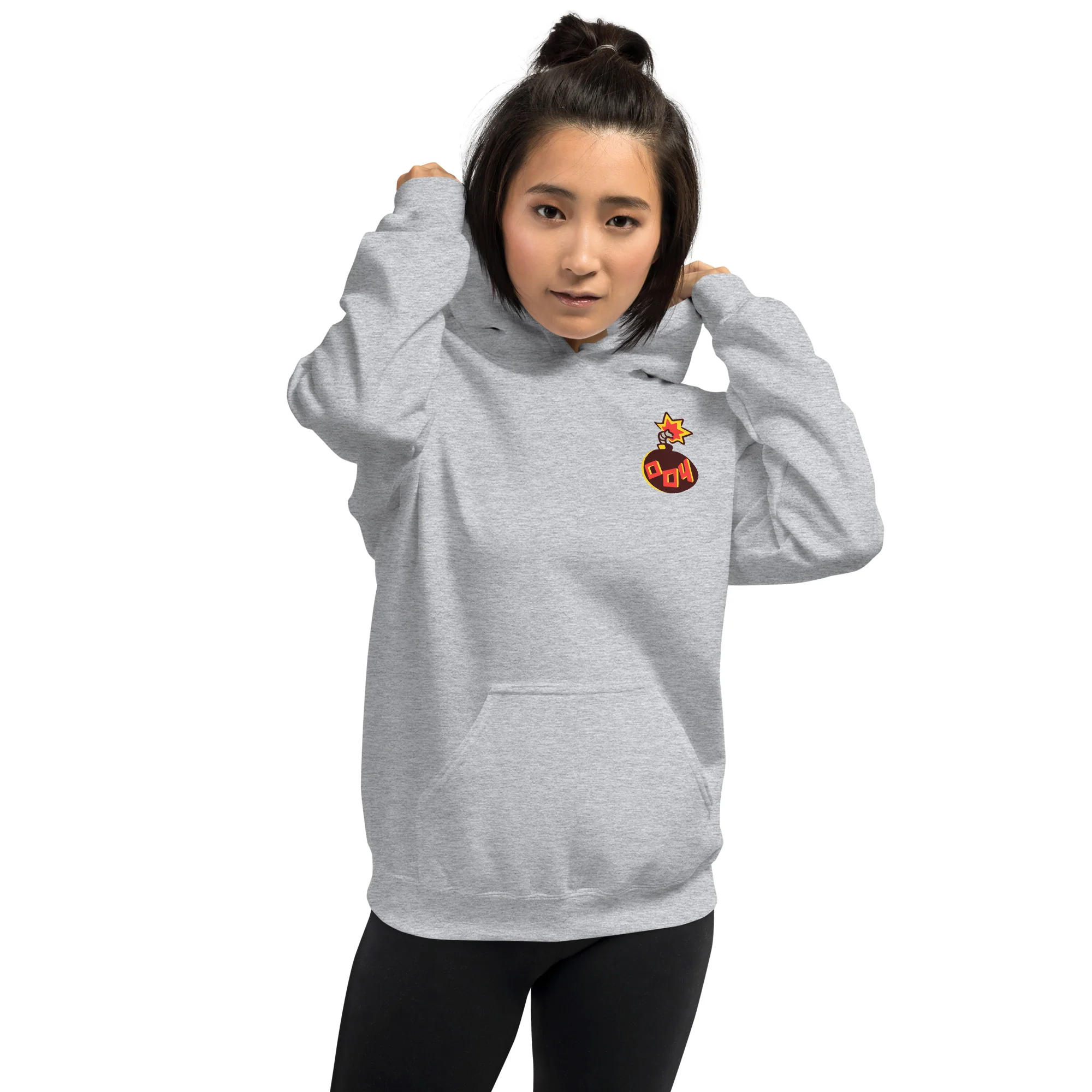 BOOM! 004 Ninja Hoodie (Unisex - Gildan) - Image 3