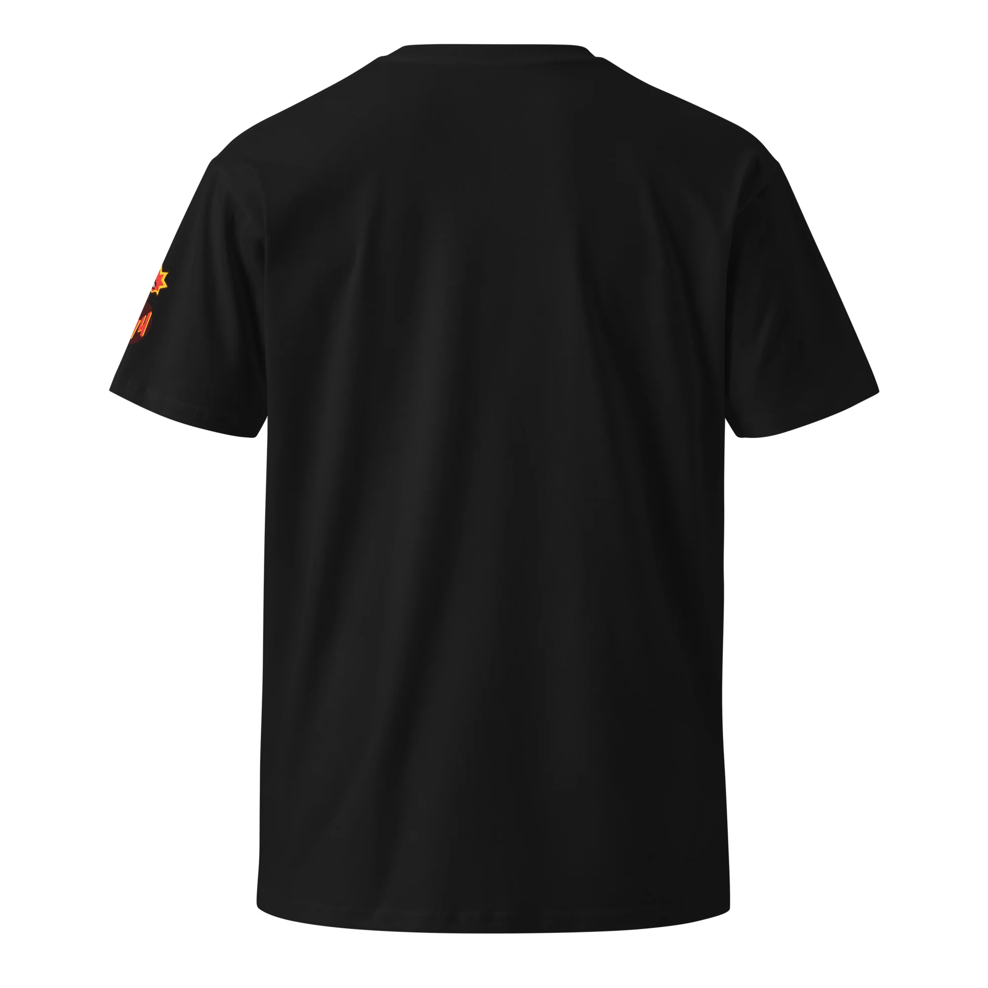 BOOM! 004 Ninja Premium Shirt - Front & Shoulder Print (Unisex) - Image 7
