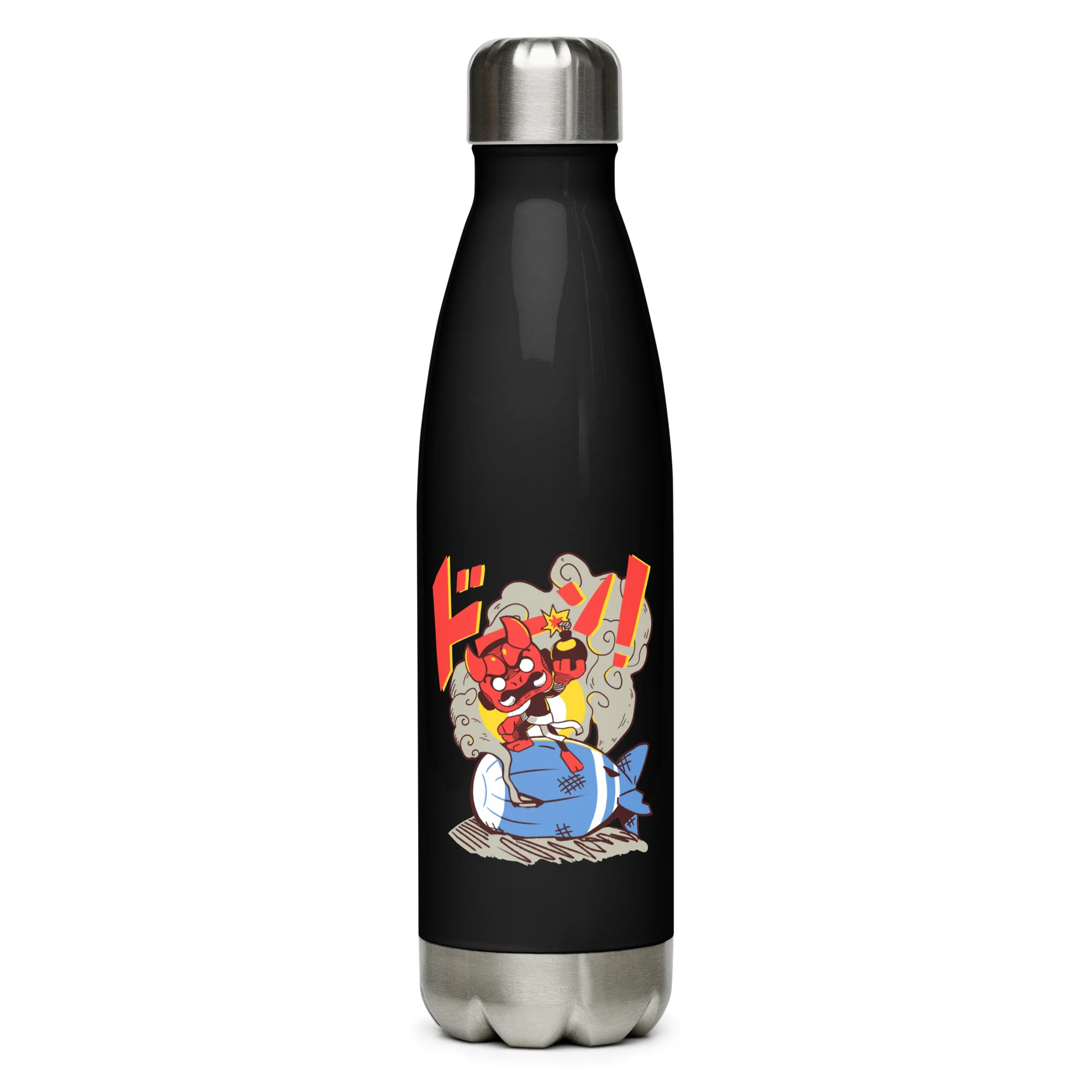 BOOM! 004 Ninja Stainless Steel Water Bottle - Image 2