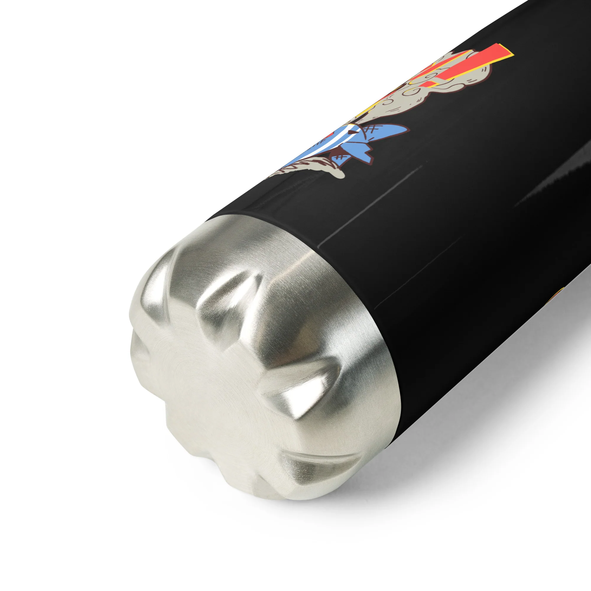 BOOM! 004 Ninja Stainless Steel Water Bottle - Image 4
