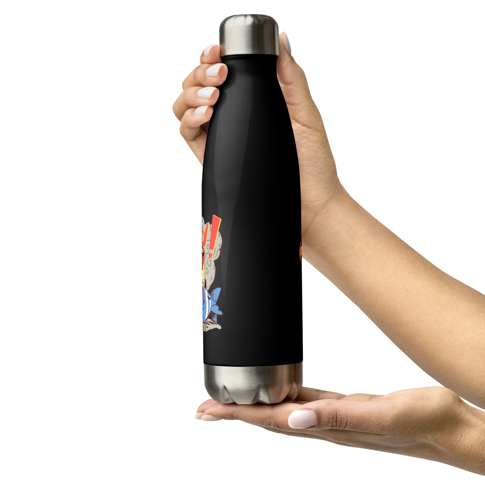 BOOM! 004 Ninja Stainless Steel Water Bottle - Image 6