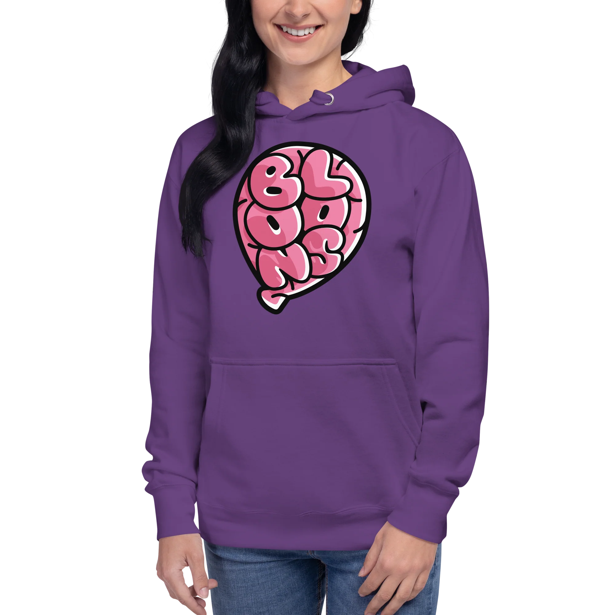 Brain Bloons Hoodie (Unisex) - Image 3