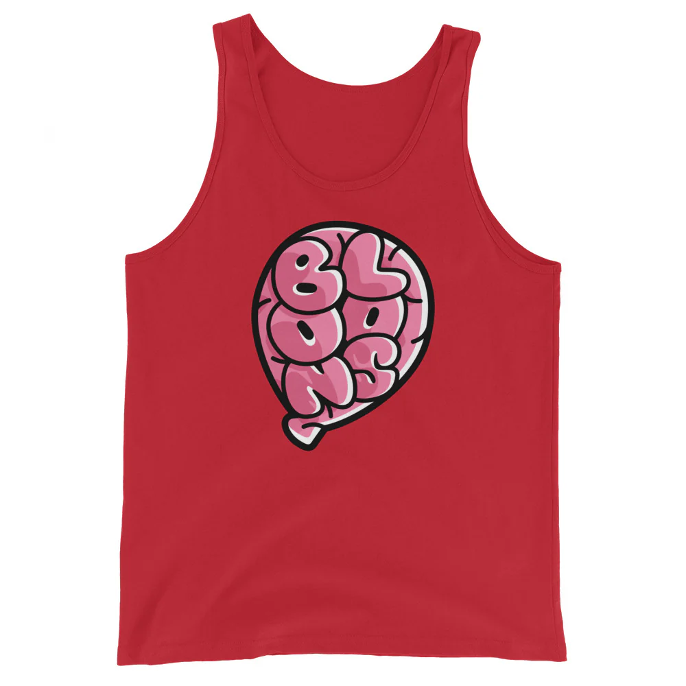 Brain Bloons Tank Top (Unisex) - Image 3