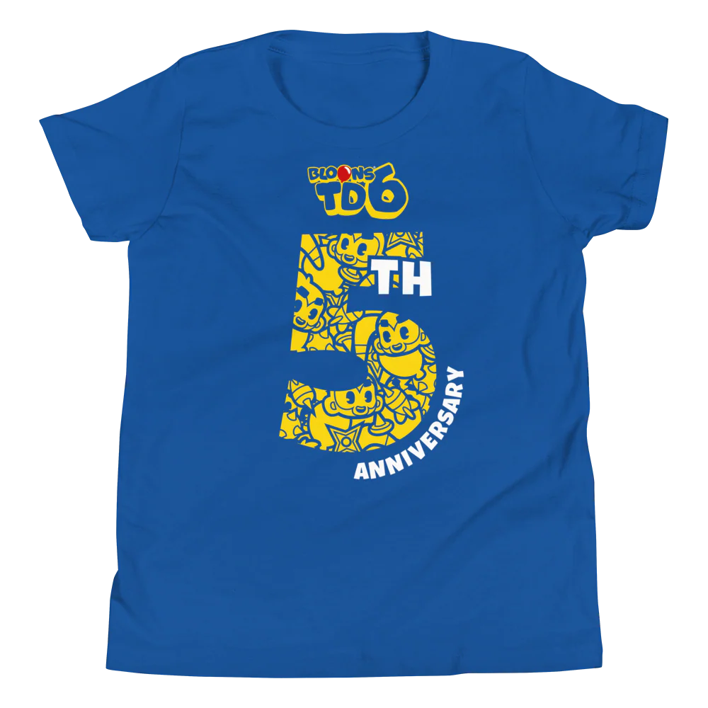 BTD6 5 Year Anniversary Shirt (Youth) - Image 3