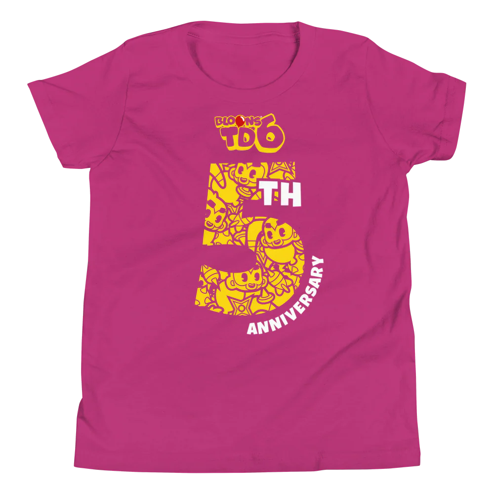 BTD6 5 Year Anniversary Shirt (Youth) - Image 4