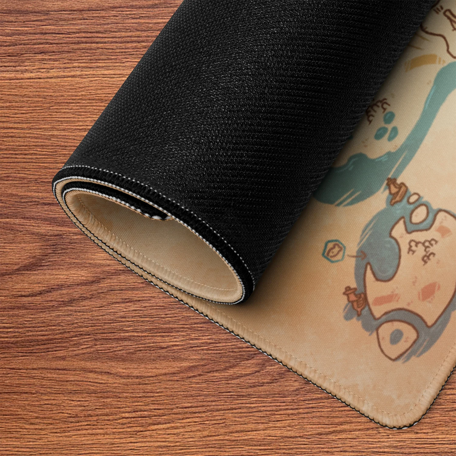 Frontier World Map Desk Mat - BTD6 (90cm x 45cm) - Image 3