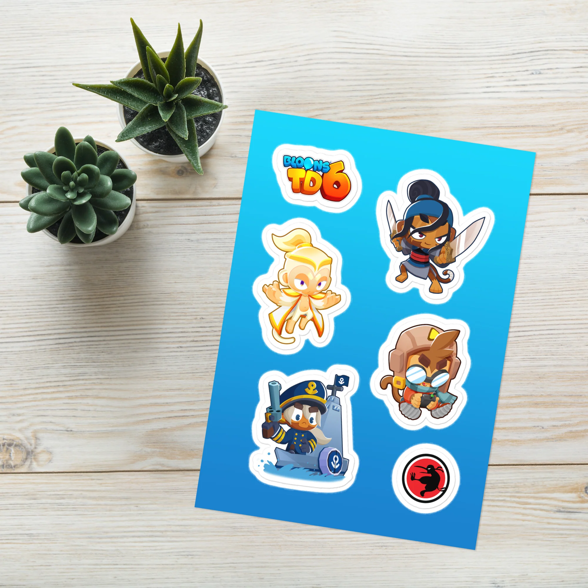 BTD6 Heroes Sticker Sheet 3 - Image 2