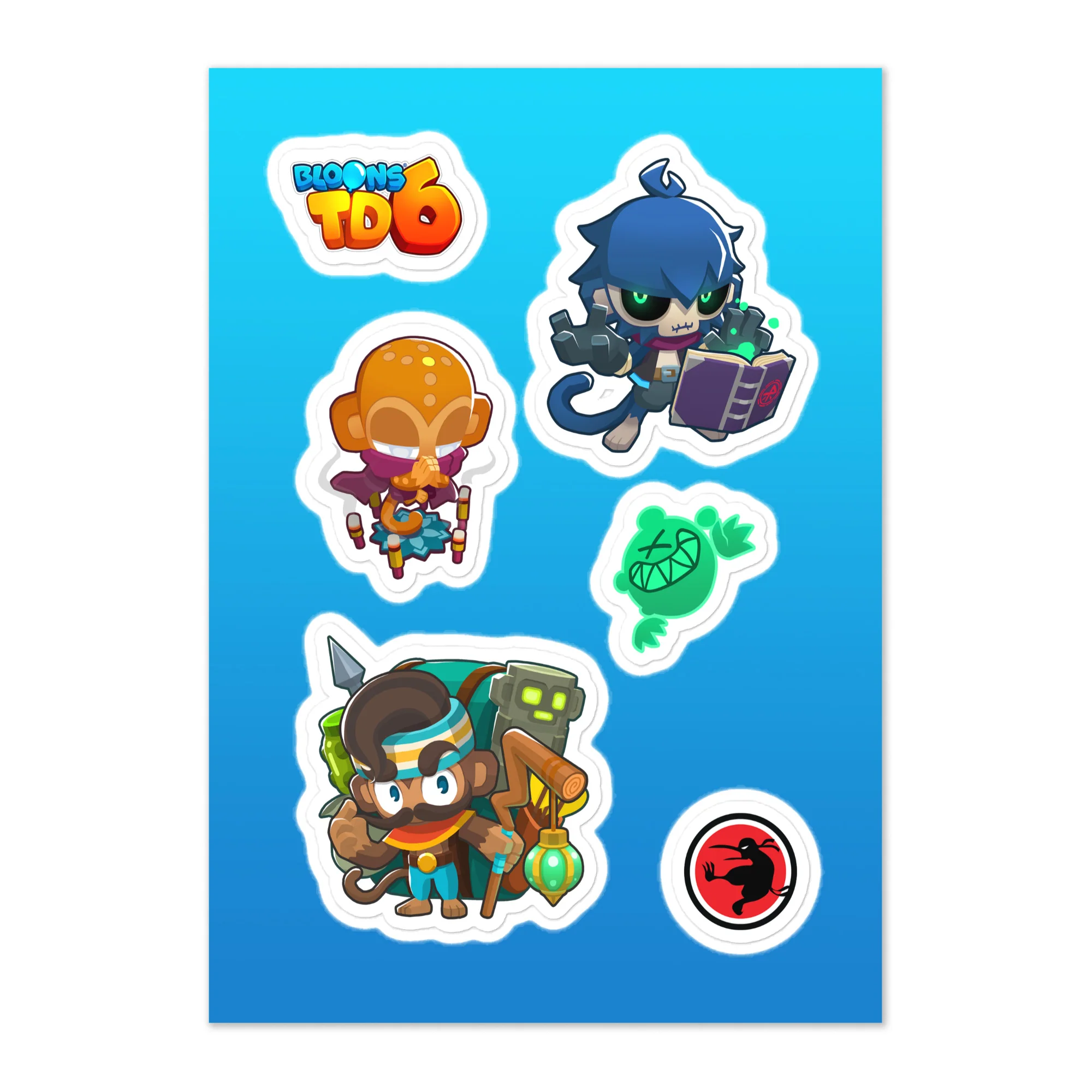 BTD6 Heroes Sticker Sheet 4
