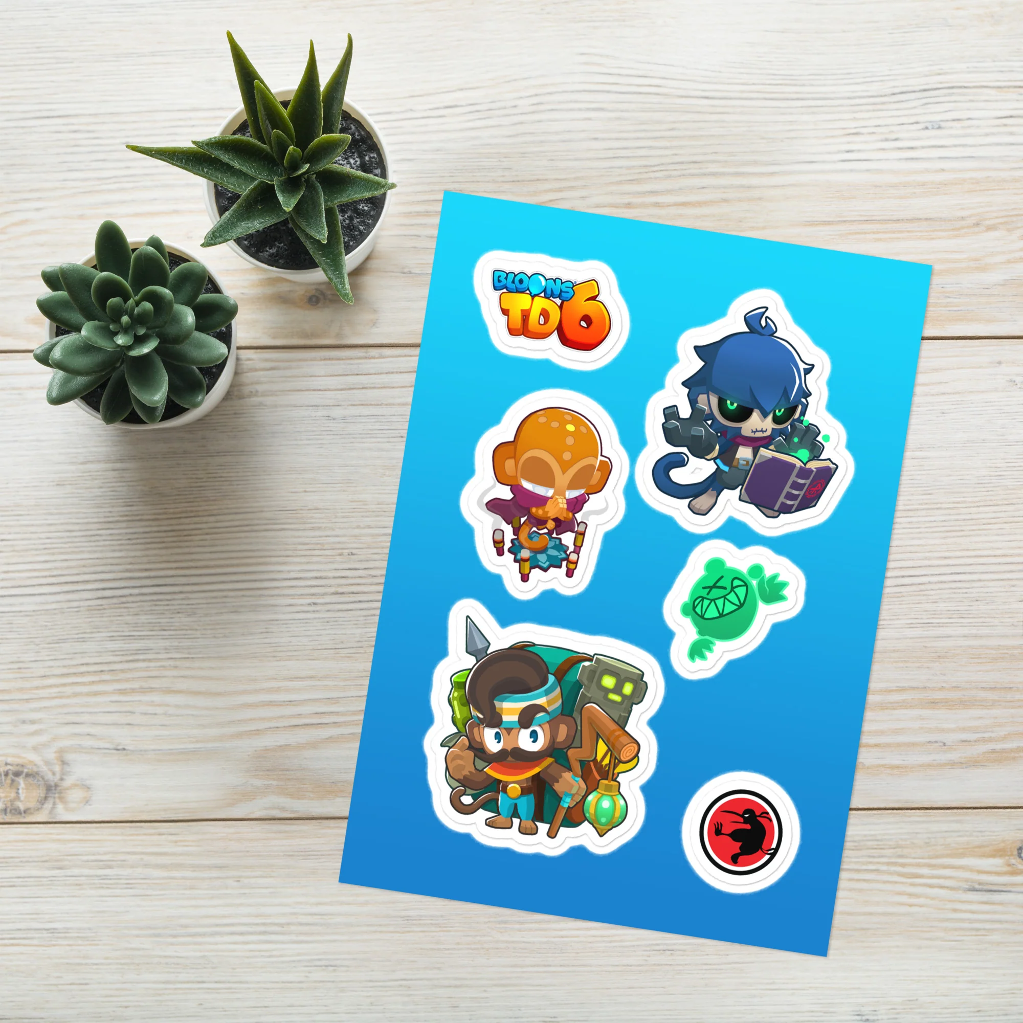BTD6 Heroes Sticker Sheet 4 - Image 2