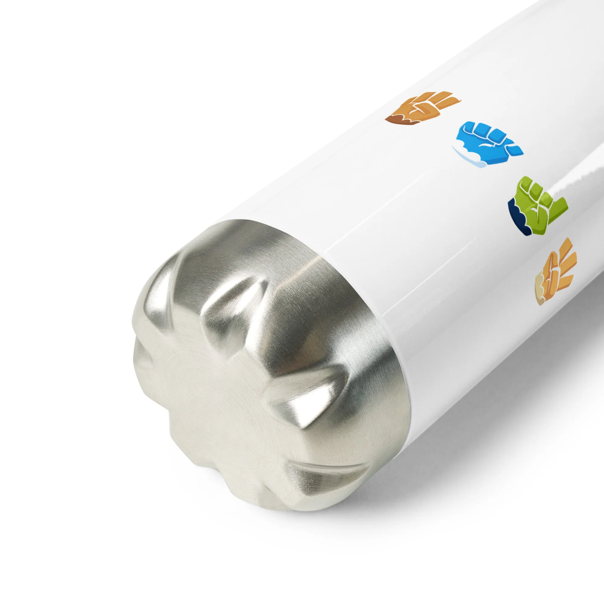 BTD6 Sign Language Stainless Steel Water Bottle - Image 4