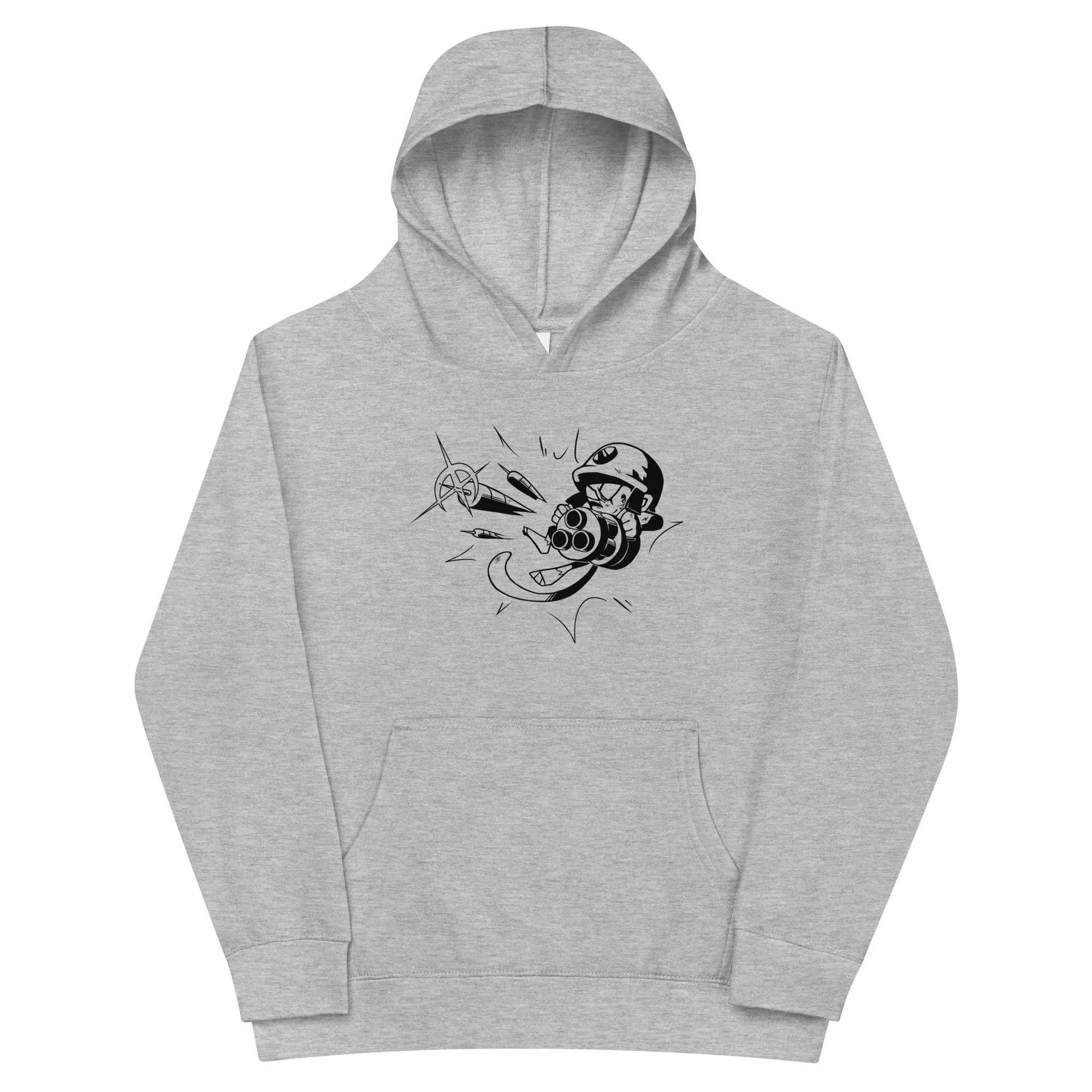 Comic Style Dartling Fleece Hoodie (Kids/Youth) - Image 5