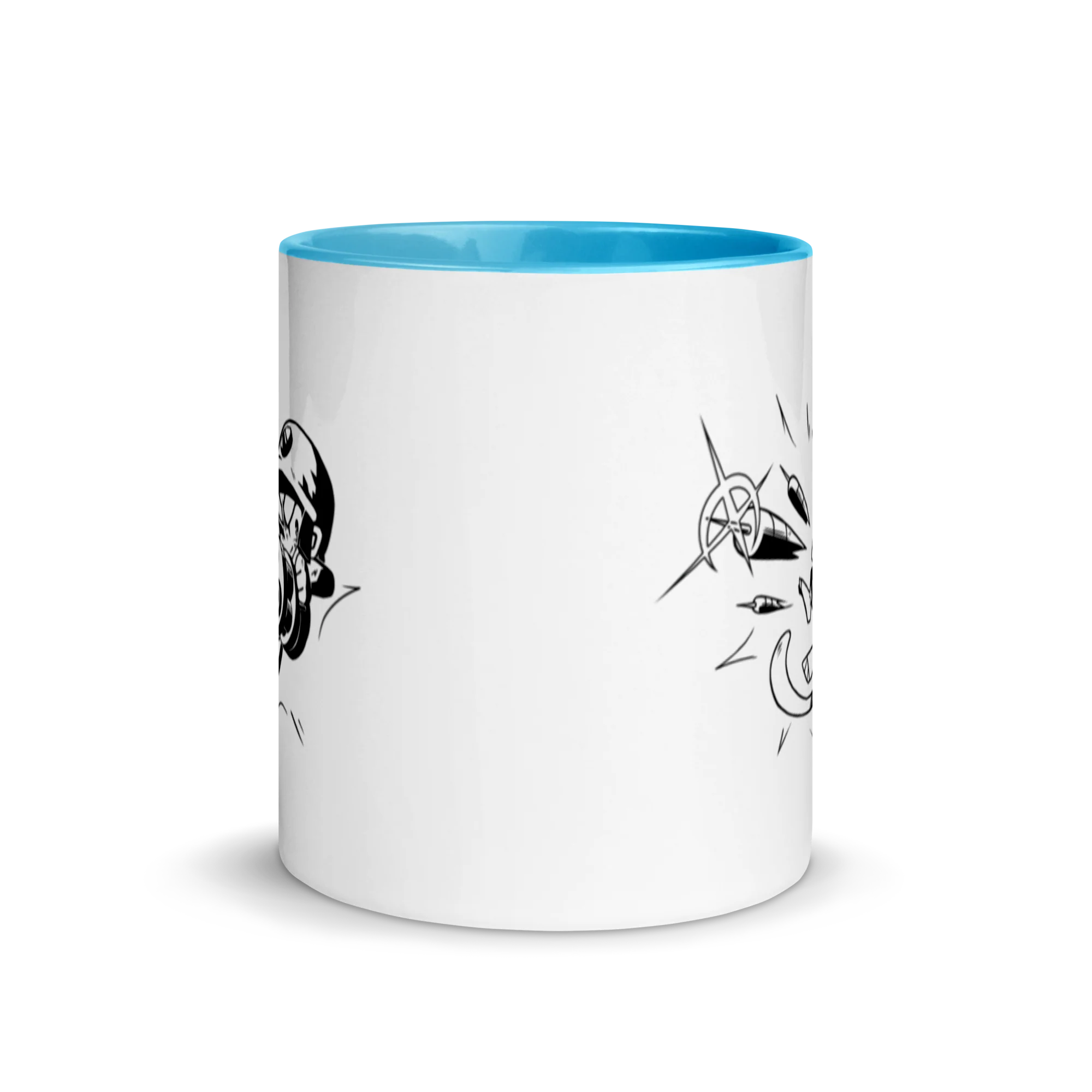 Comic Style Dartling Mug with Color Inside - Image 11