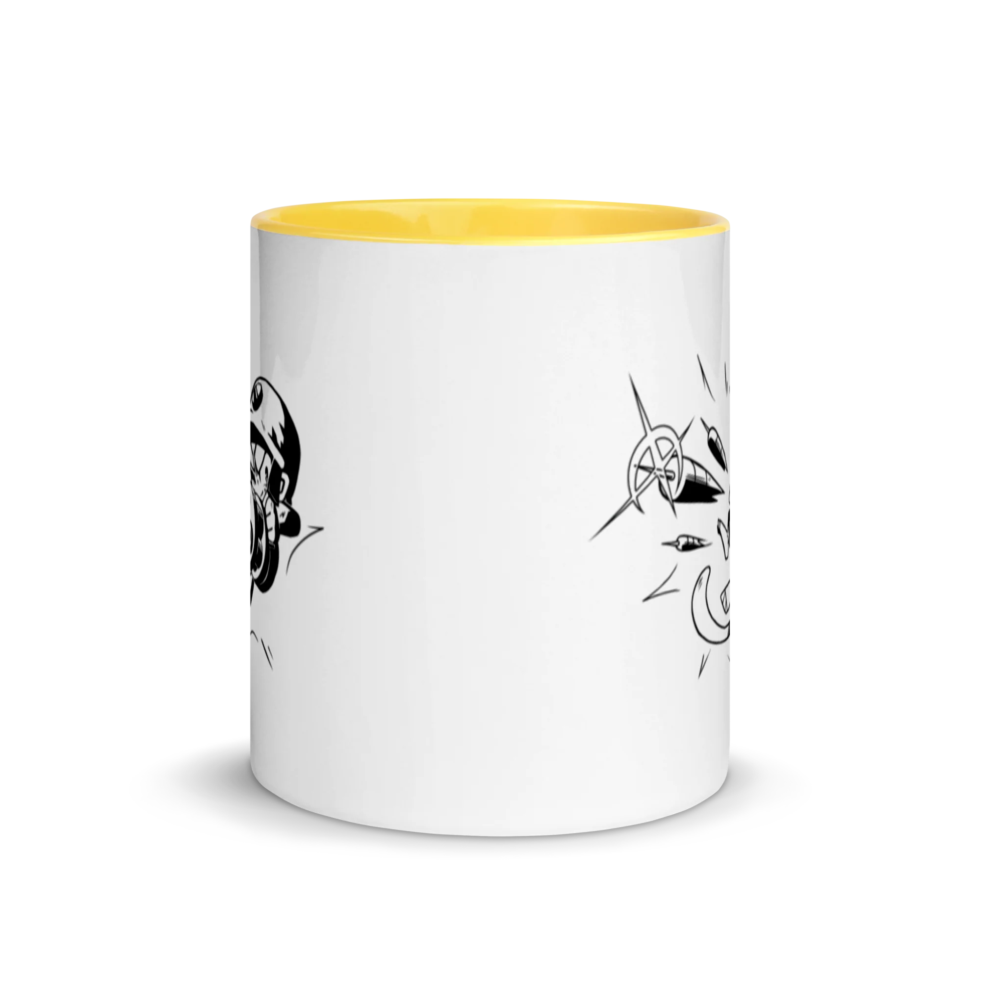 Comic Style Dartling Mug with Color Inside - Image 17