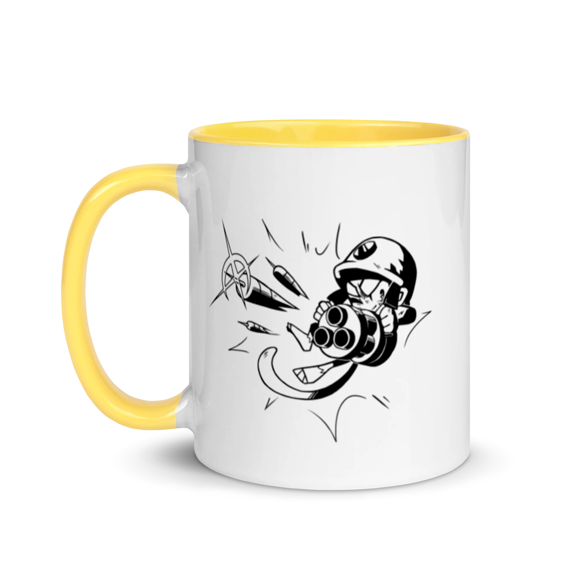 Comic Style Dartling Mug with Color Inside - Image 18