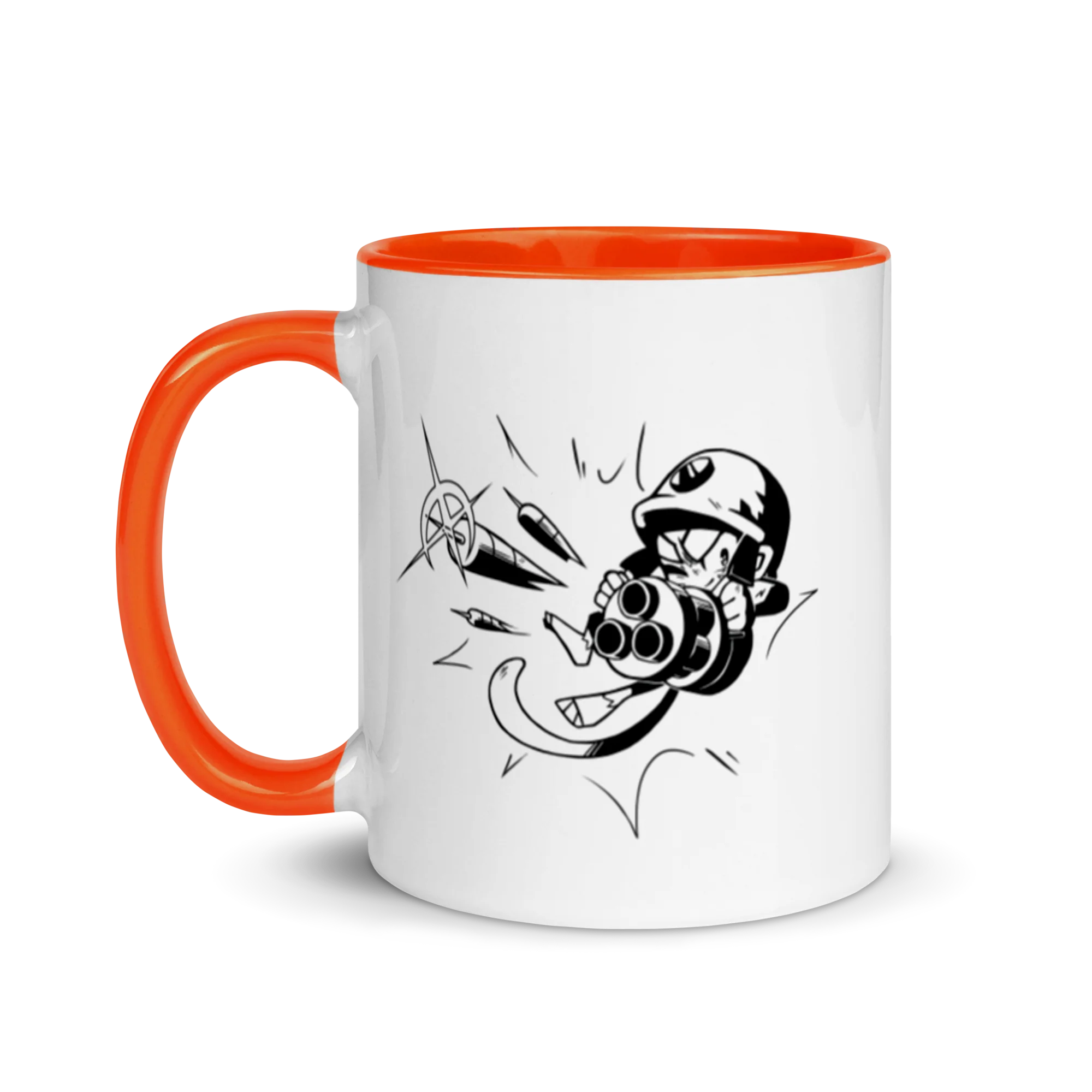 Comic Style Dartling Mug with Color Inside - Image 9