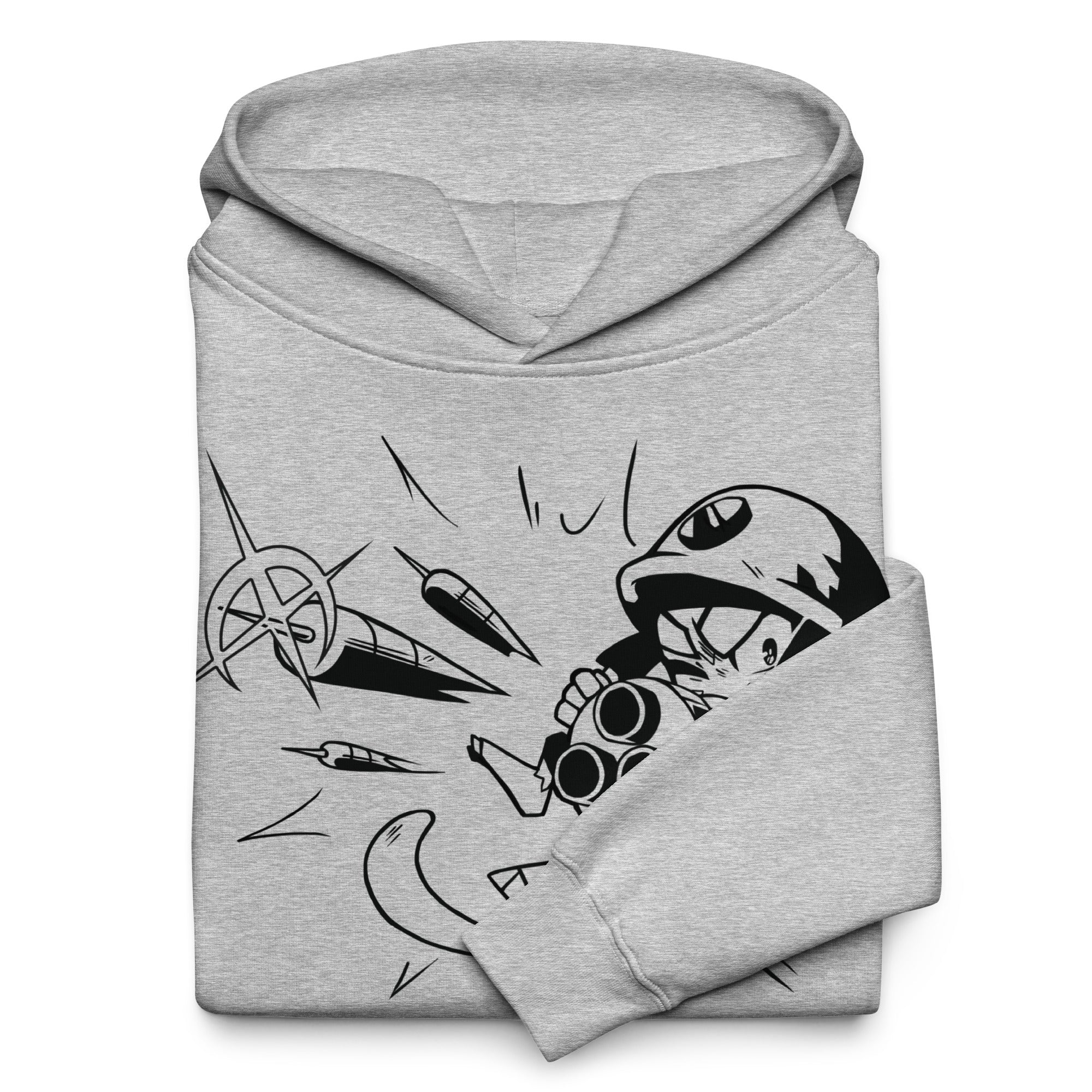 Comic Style Dartling Premium Oversized Hoodie (Unisex) - Image 11