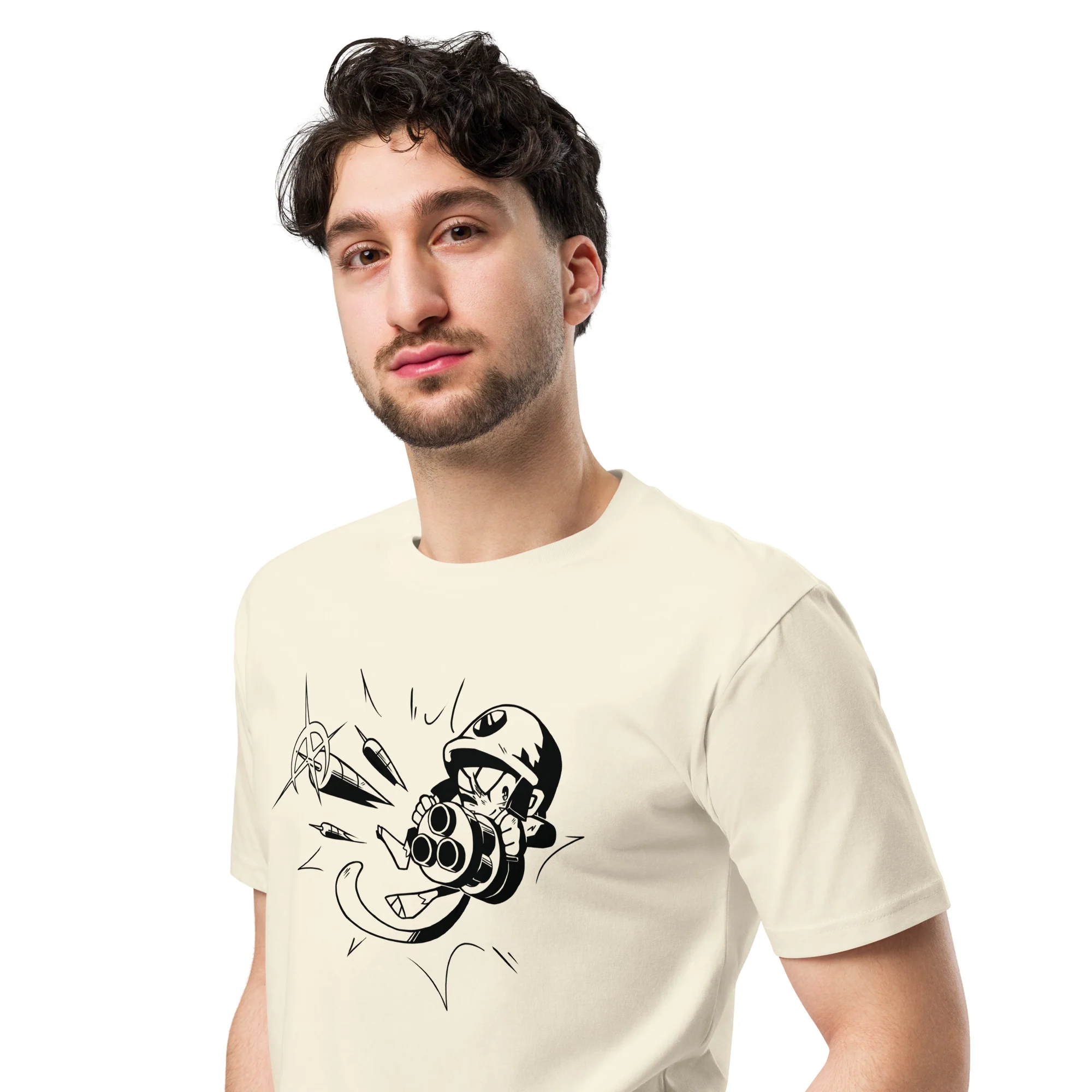 Comic Style Dartling Premium Shirt (Unisex) - Image 3