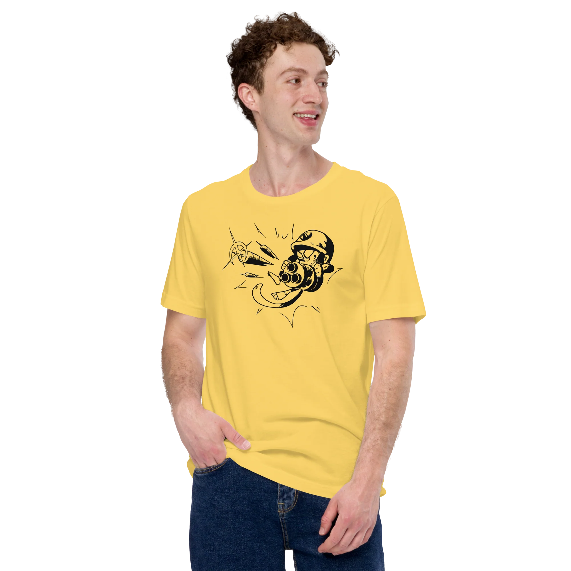 Comic Style Dartling Shirt (Unisex) - Image 4