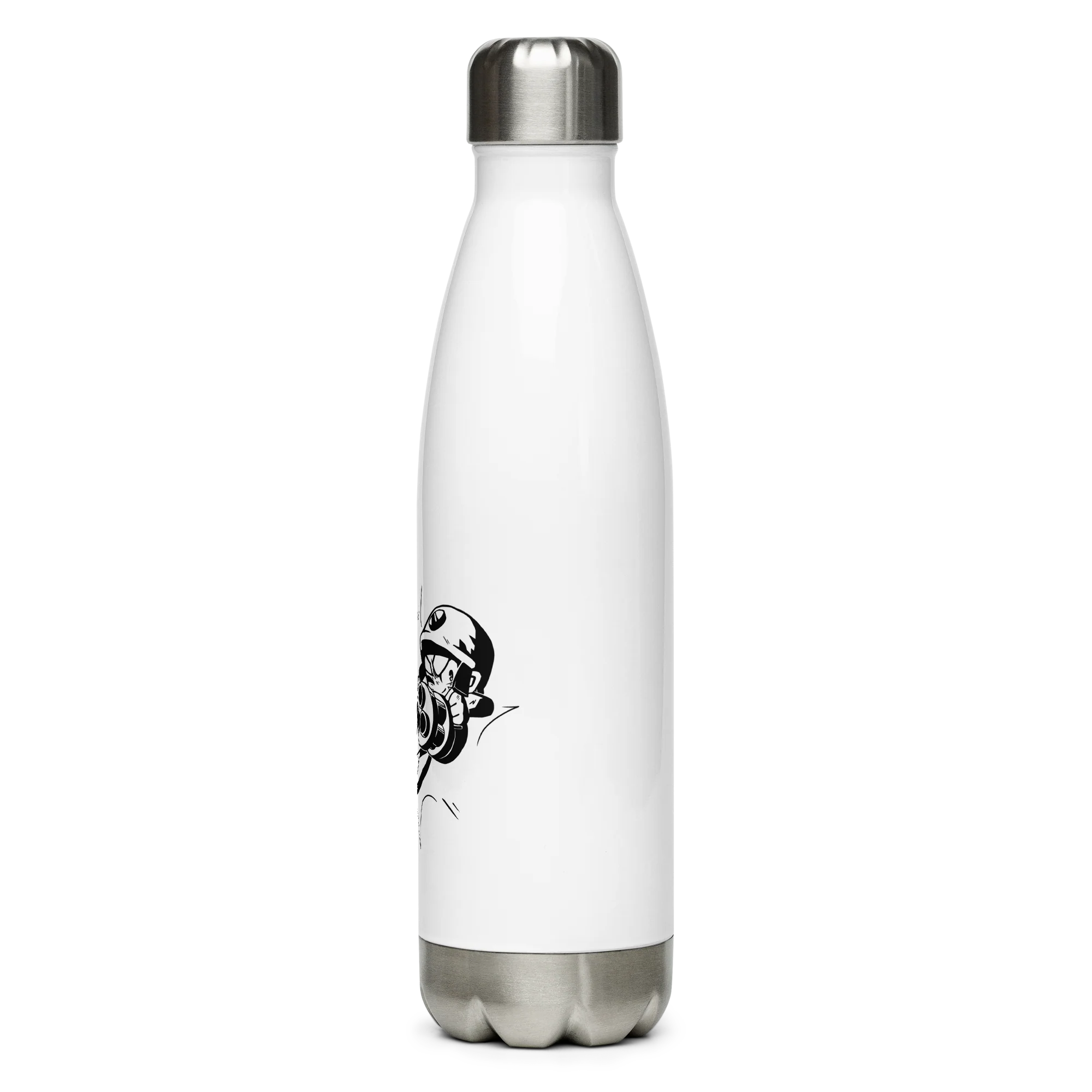 Comic Style Dartling Stainless Steel Water Bottle - Image 5