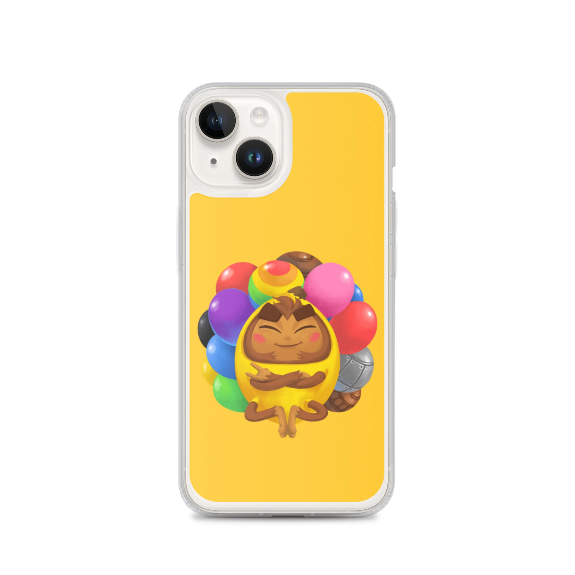 Cool Banana Monkey iPhone Case - Image 2
