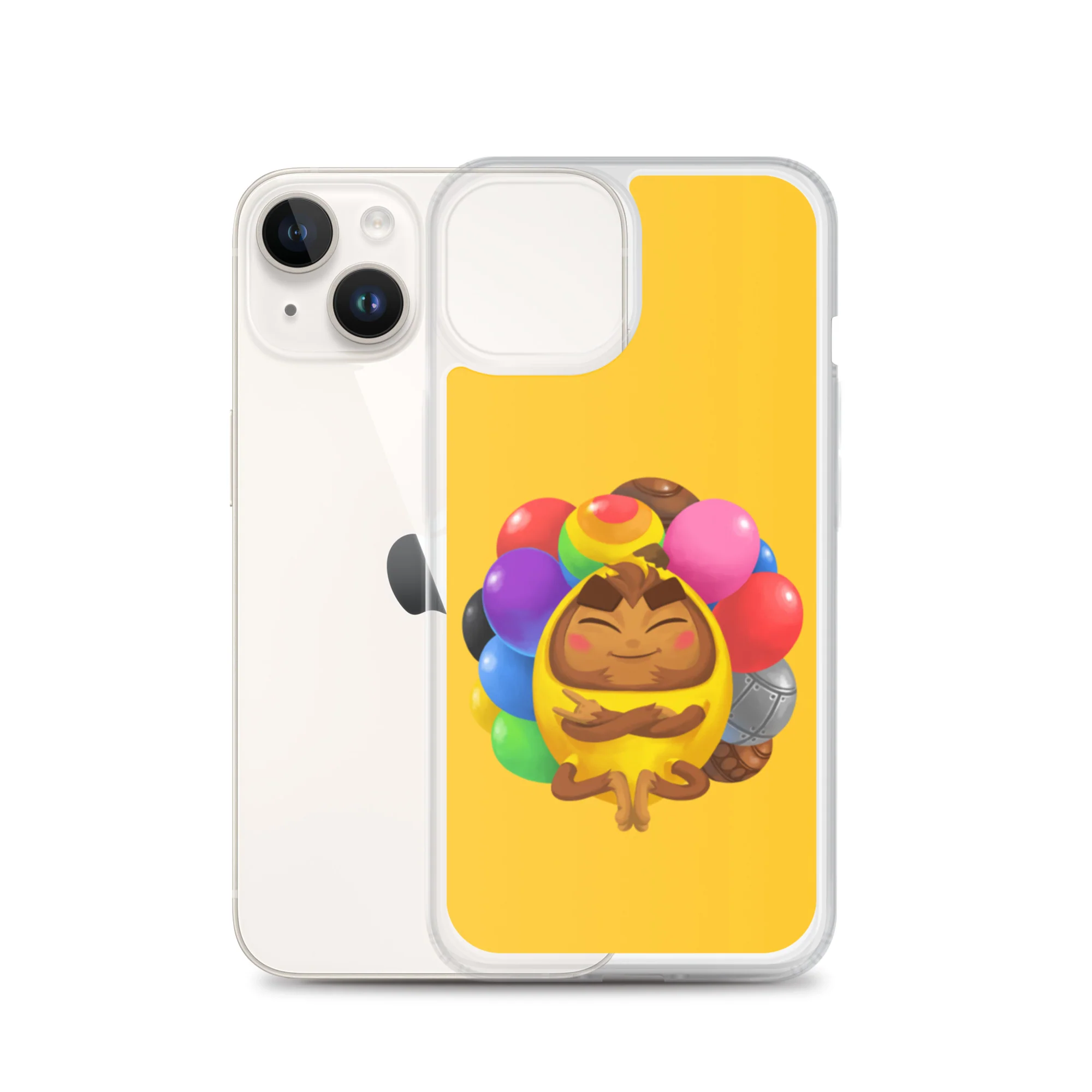Cool Banana Monkey iPhone Case - Image 3