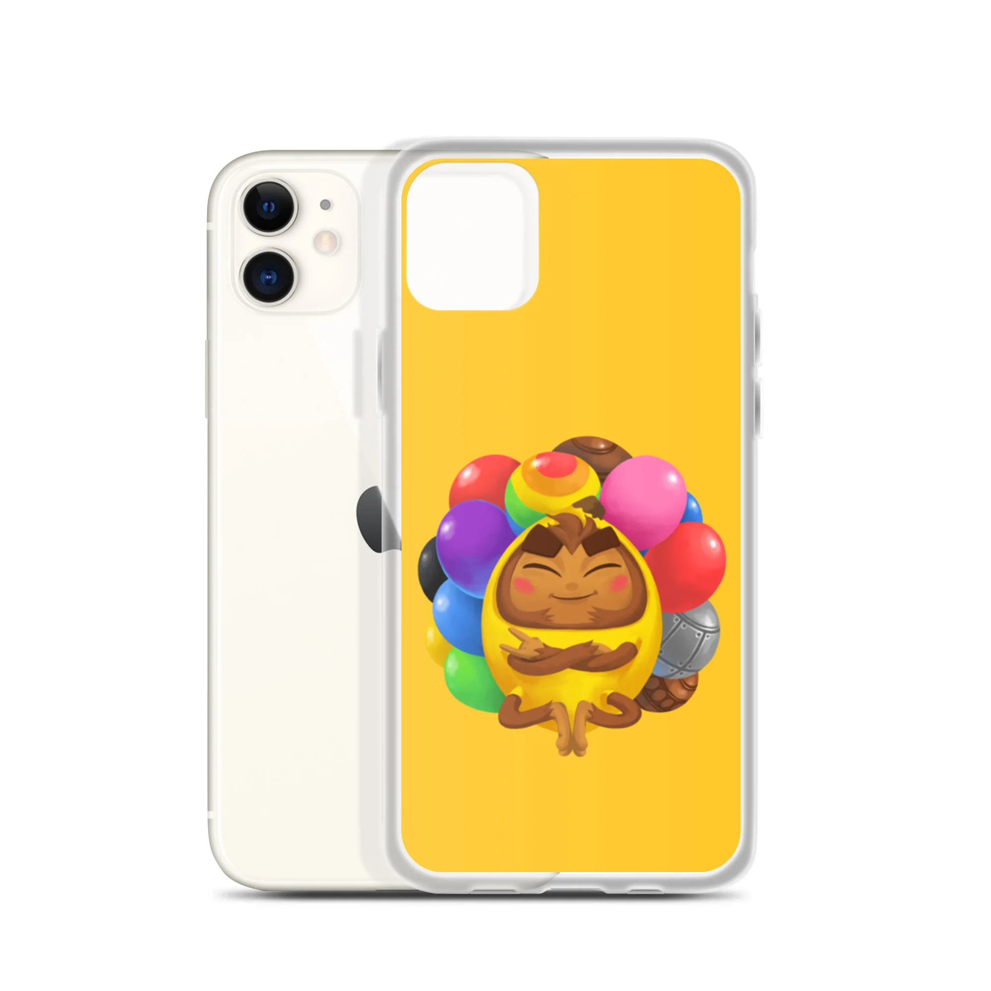 Cool Banana Monkey iPhone Case - Image 5