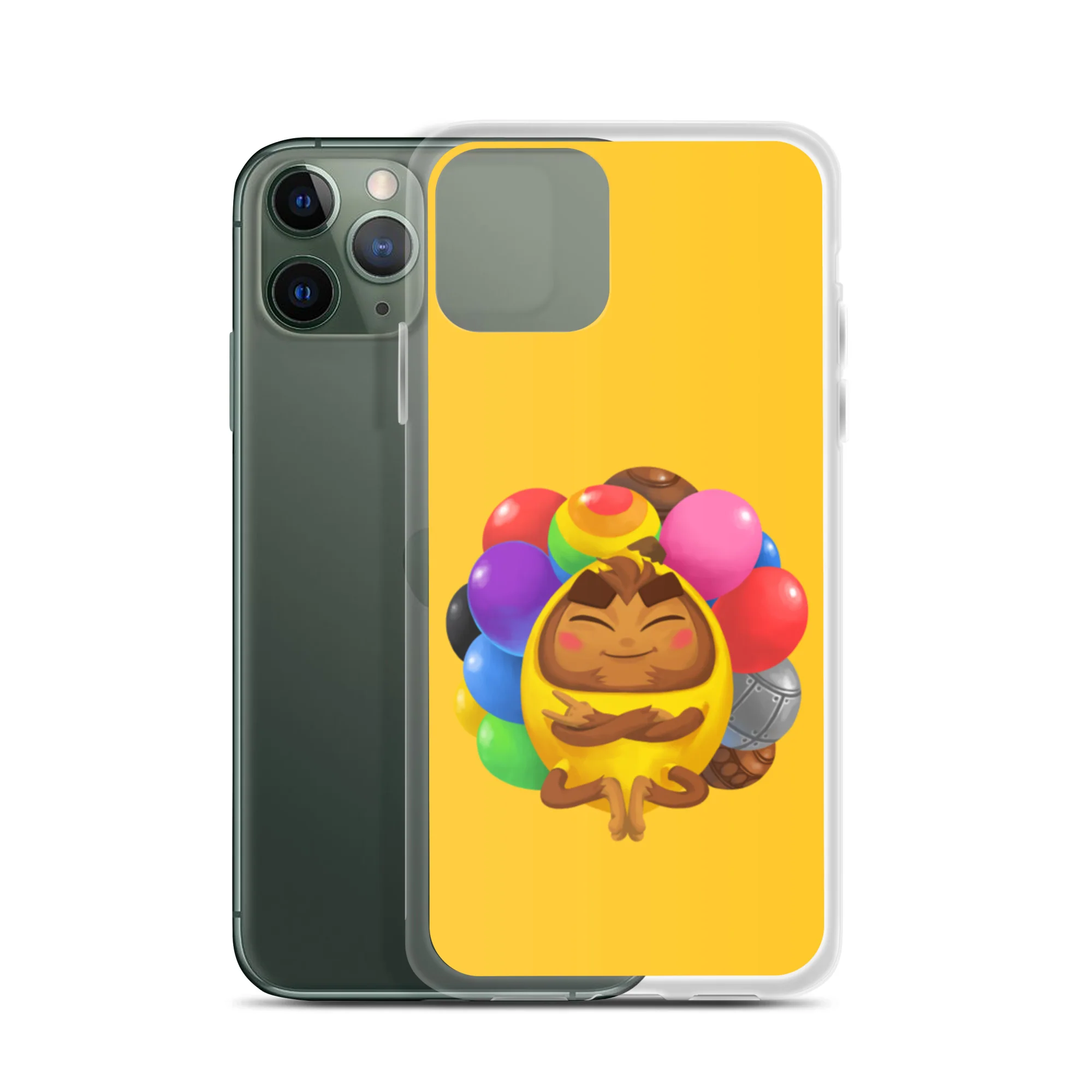 Cool Banana Monkey iPhone Case - Image 7