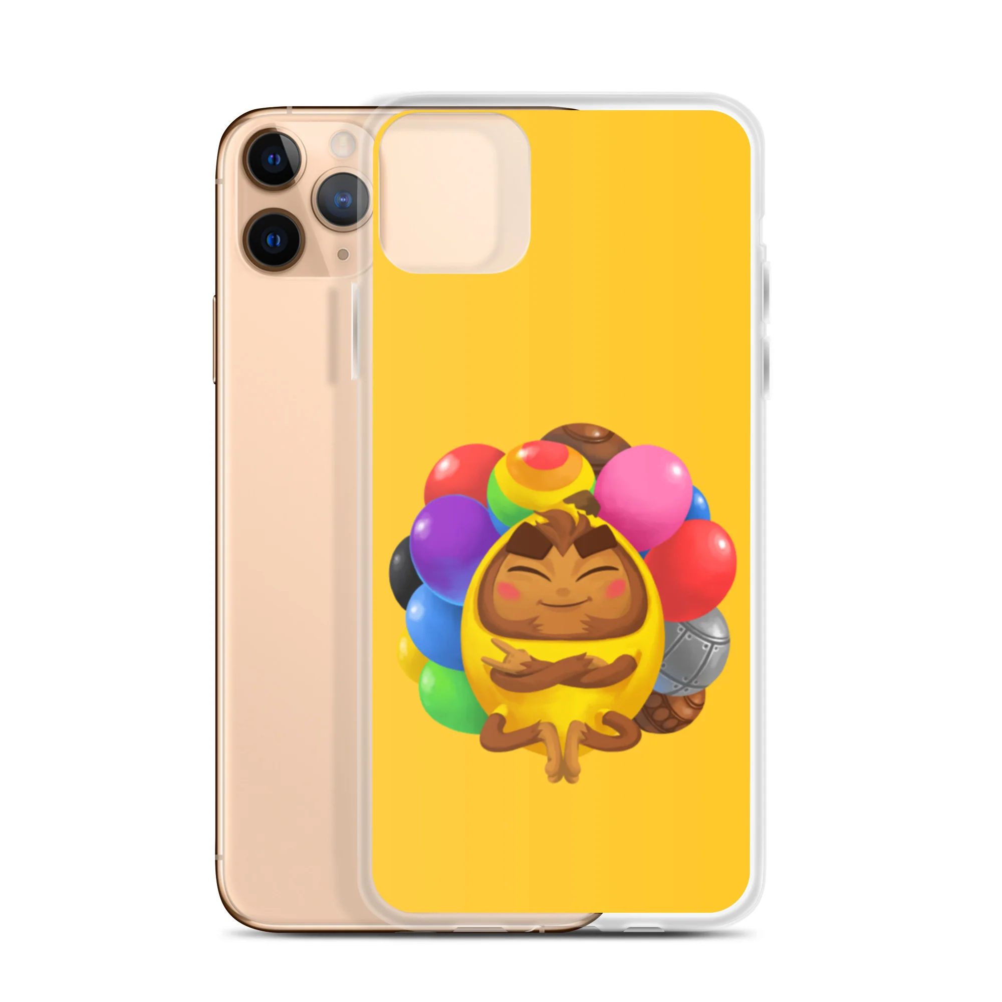 Cool Banana Monkey iPhone Case - Image 9