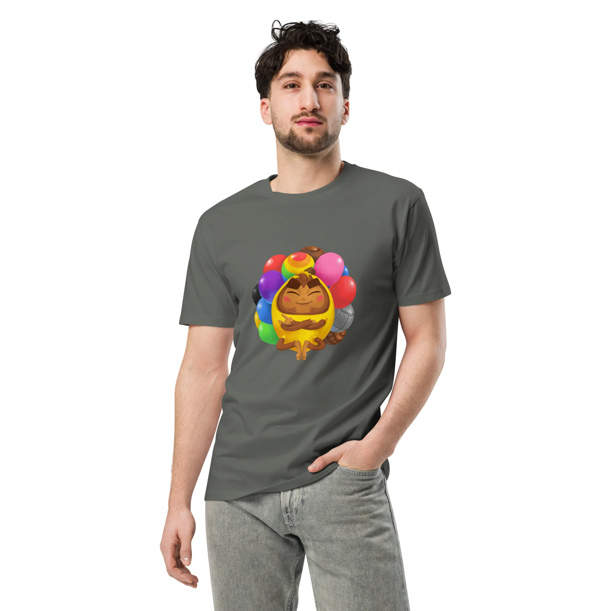 Cool Banana Monkey Premium Shirt (Unisex) - Image 4