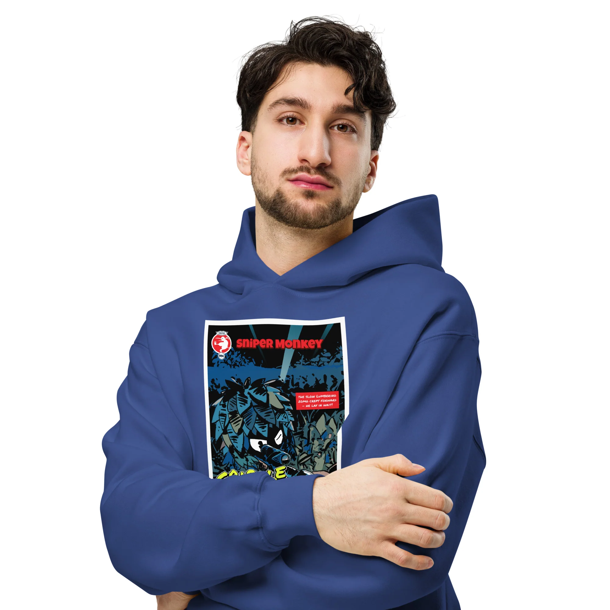 Cripple MOAB Premium Oversized Hoodie (Unisex) - Image 4