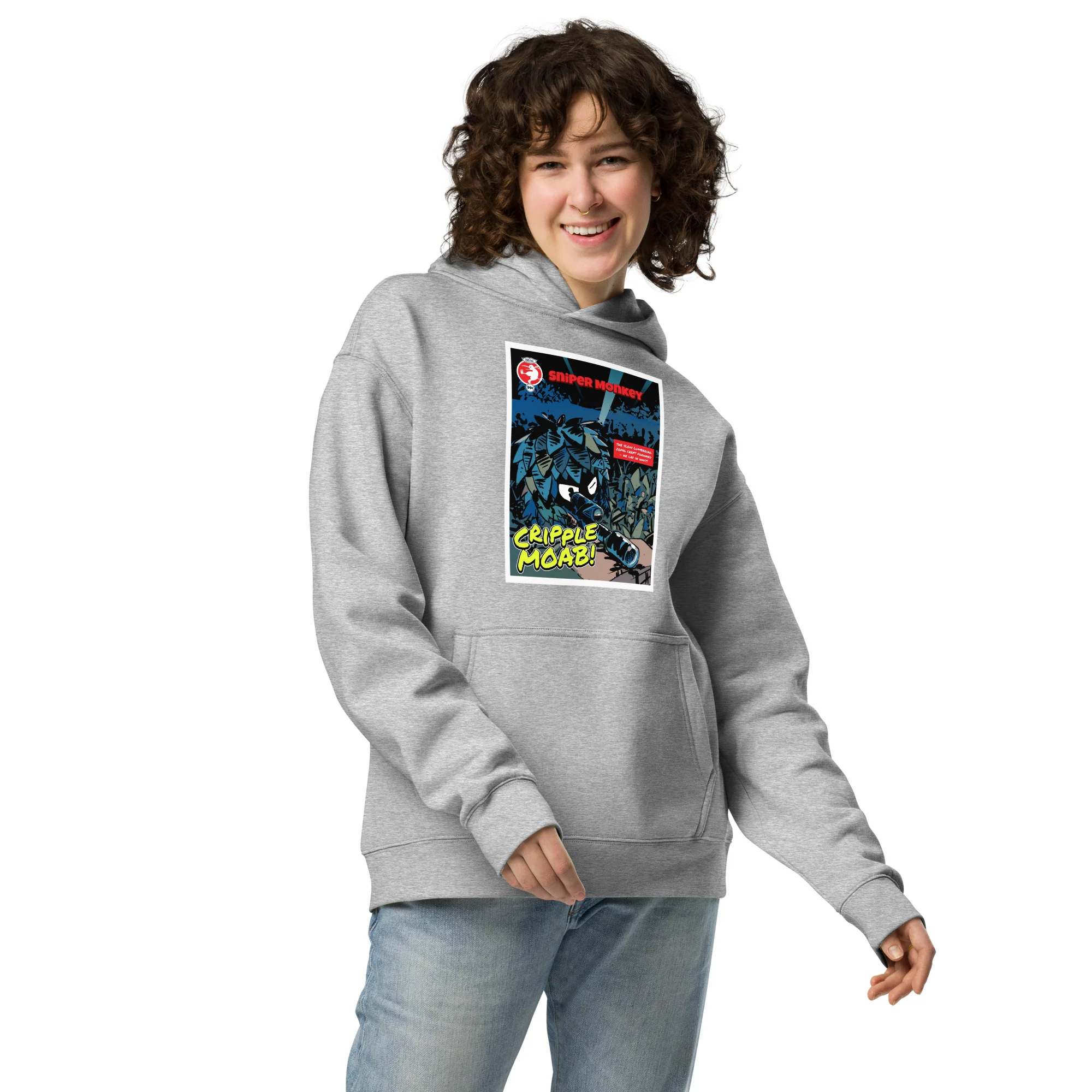 Cripple MOAB Premium Oversized Hoodie (Unisex) - Image 8
