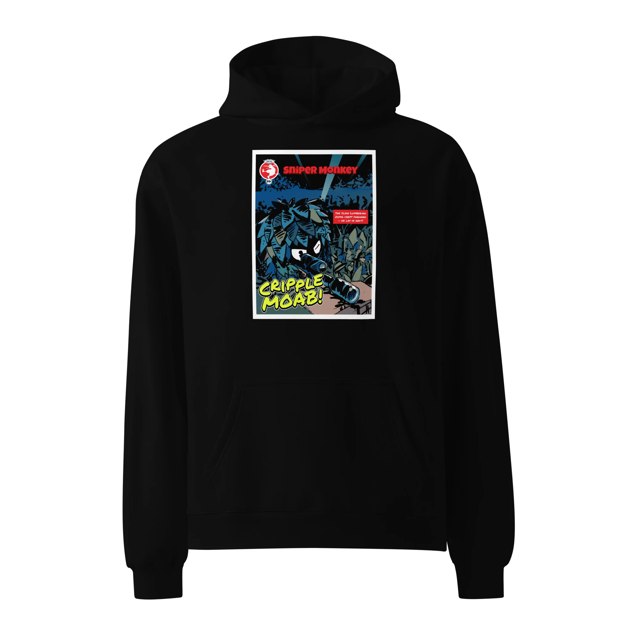 Cripple MOAB Premium Oversized Hoodie (Unisex) - Image 9