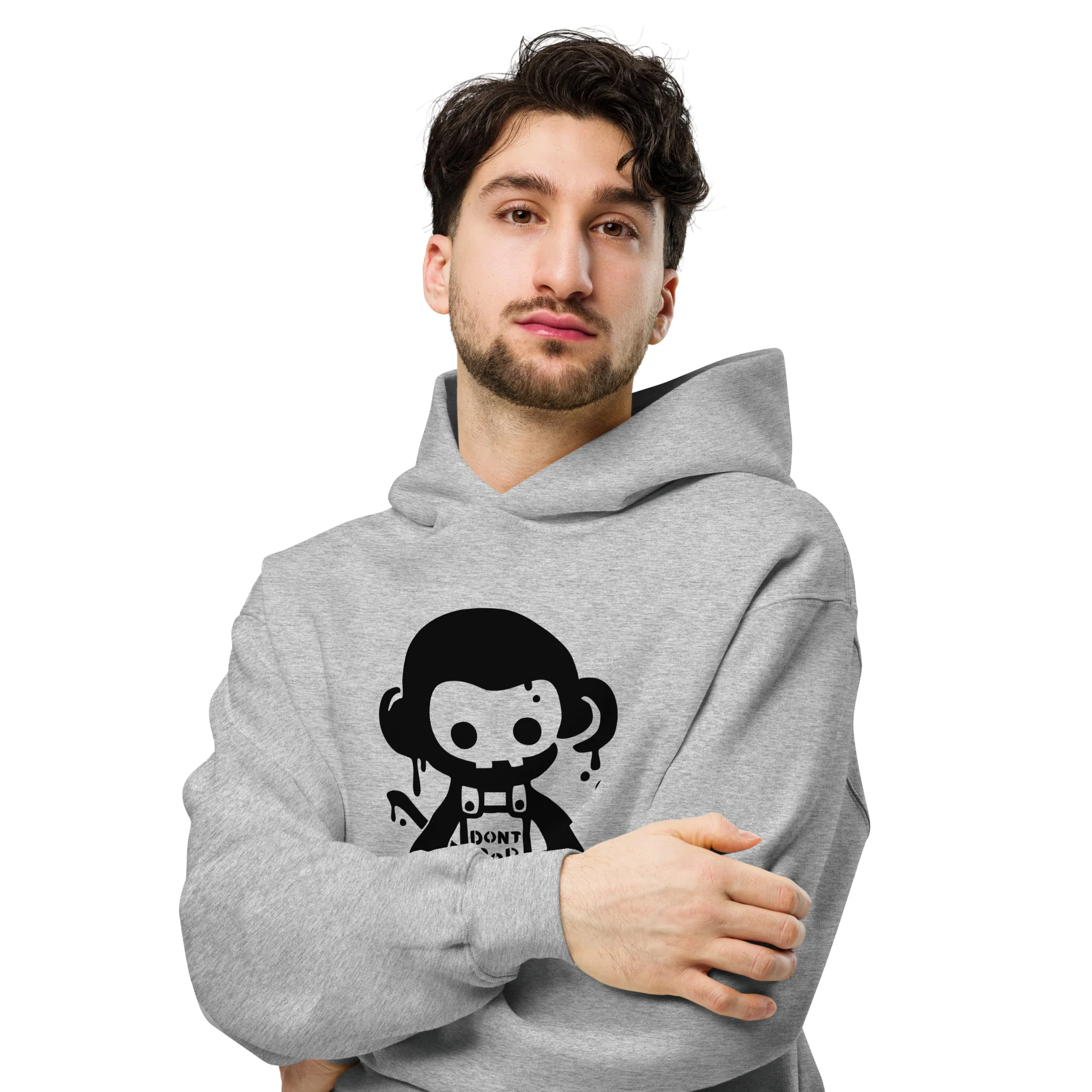 Don't Pop Premium Oversized Hoodie (Unisex) - Image 5