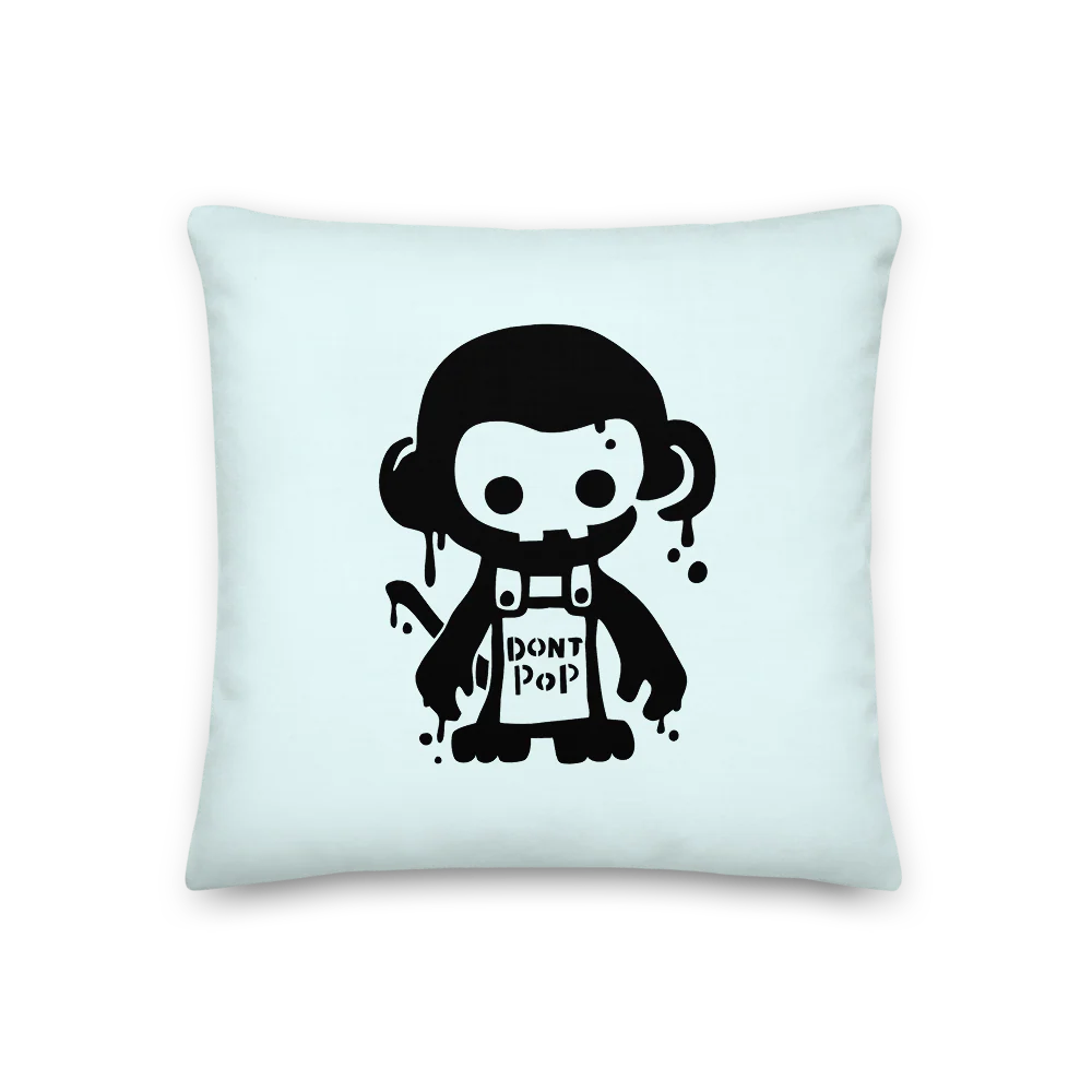 Don't Pop Premium Pillow - Image 4