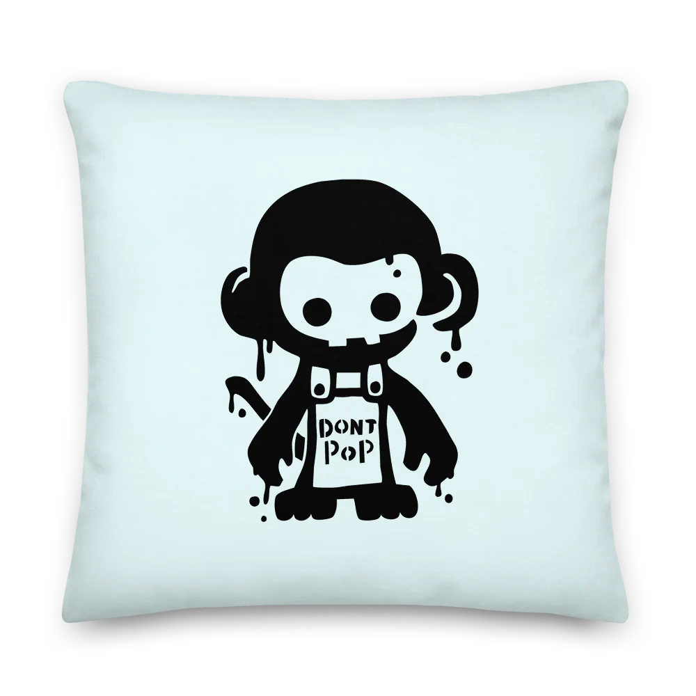 Don't Pop Premium Pillow - Image 5