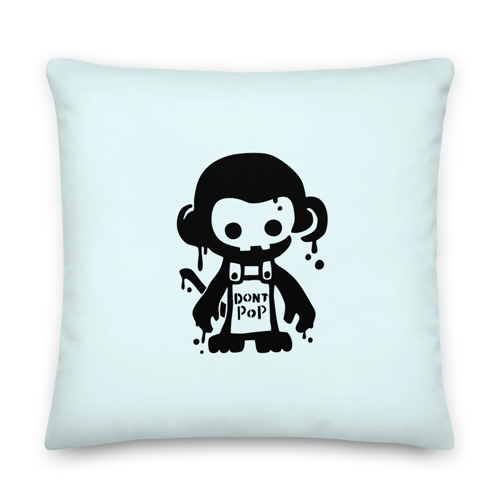 Don't Pop Premium Pillow - Image 6
