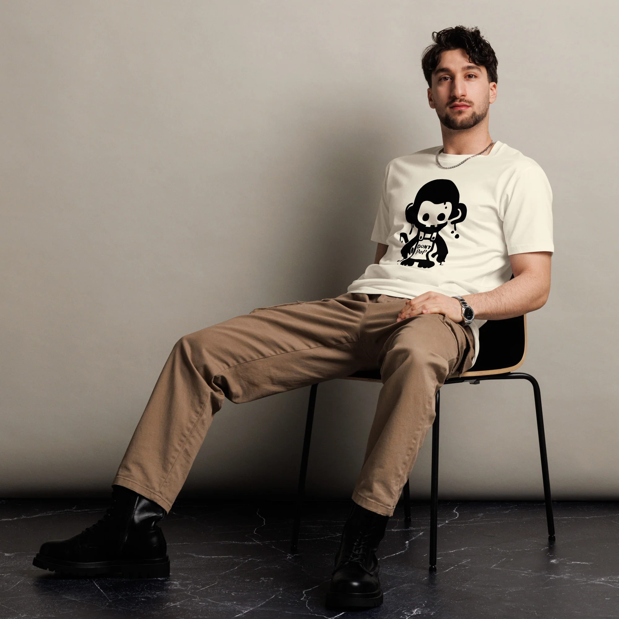Don't Pop Premium Shirt (Unisex) - Image 3