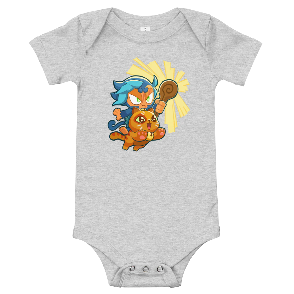 Ezili Smudge Cat Baby Bodysuit - Image 4