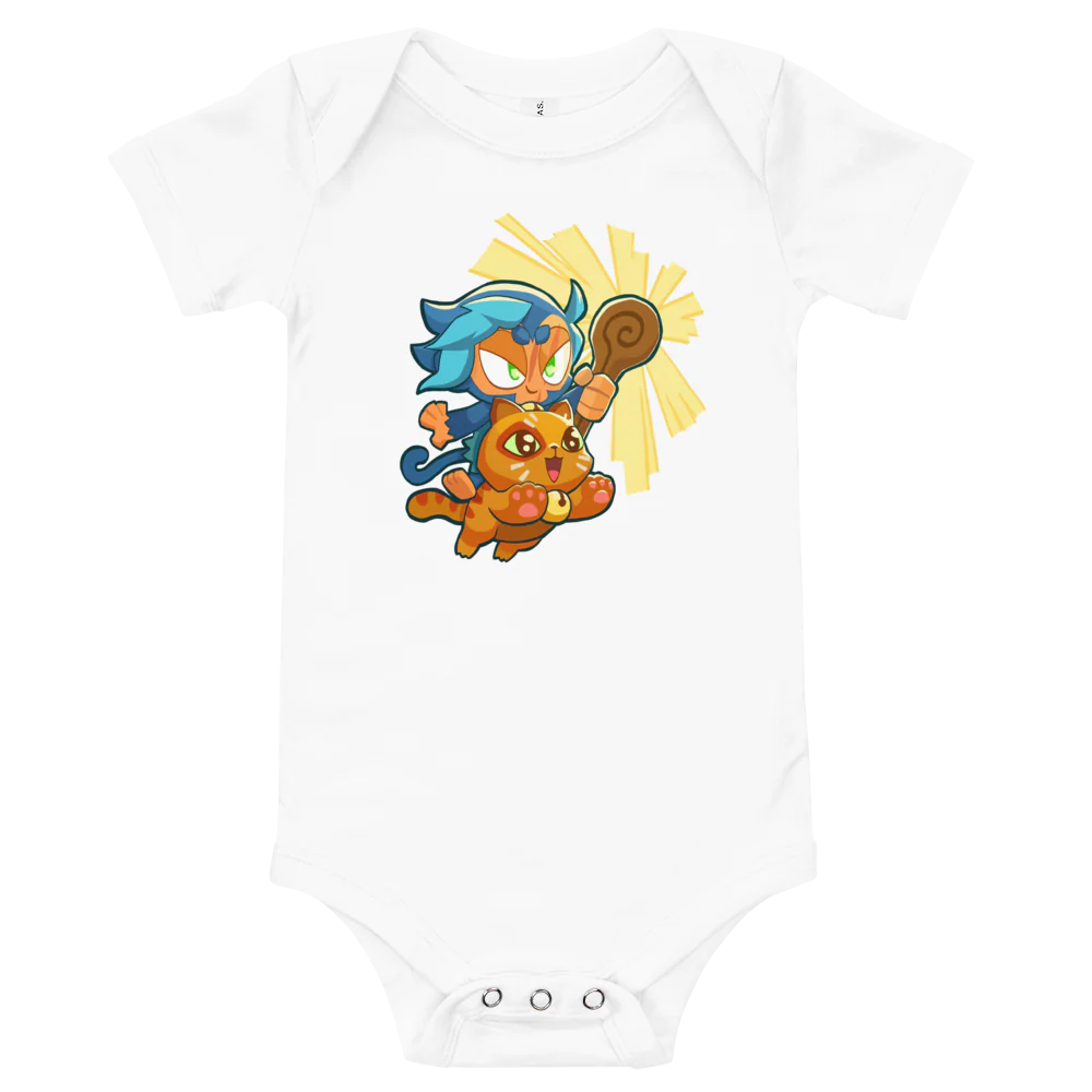 Ezili Smudge Cat Baby Bodysuit - Image 5