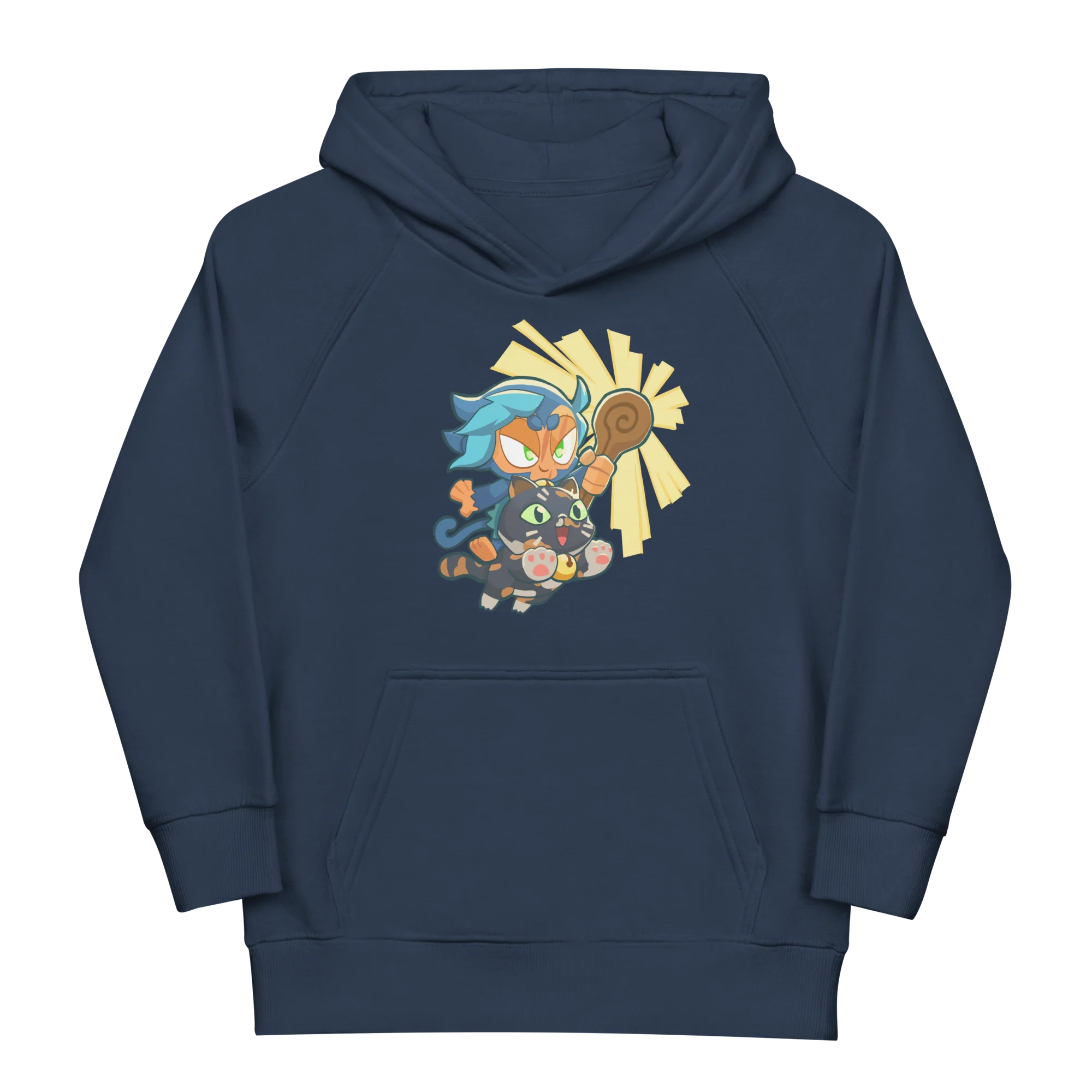 Ezili Smudge Cat Eco Hoodie (Kids/Youth) - Image 6
