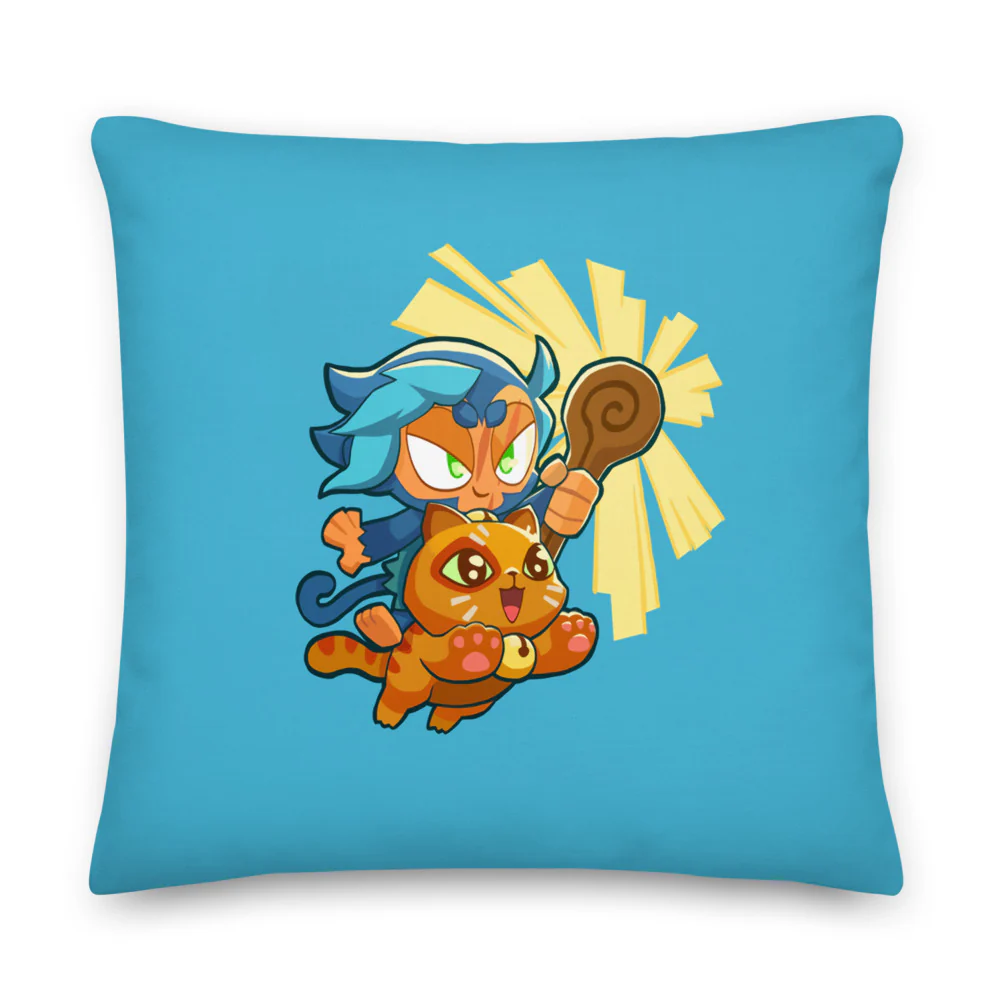 Ezili Smudge Cat Premium Pillow - Image 5