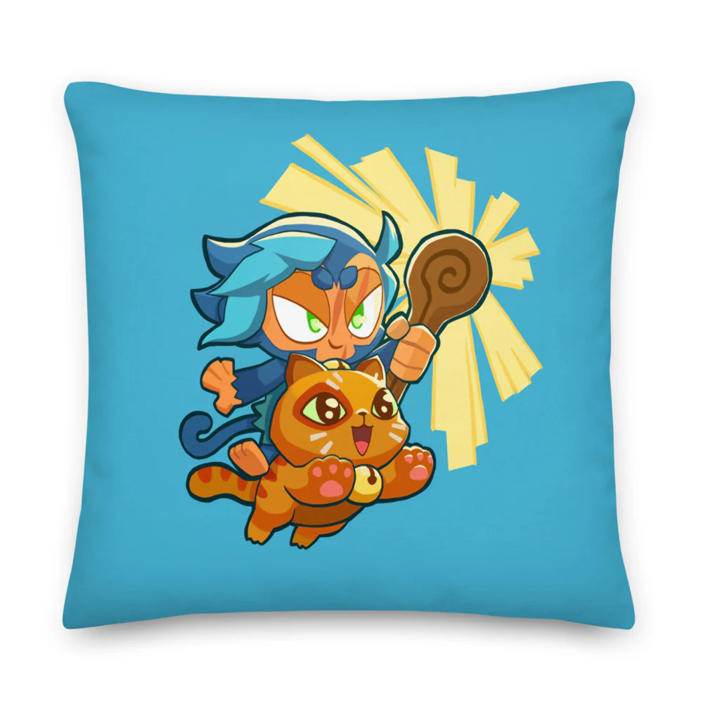 Ezili Smudge Cat Premium Pillow - Image 6